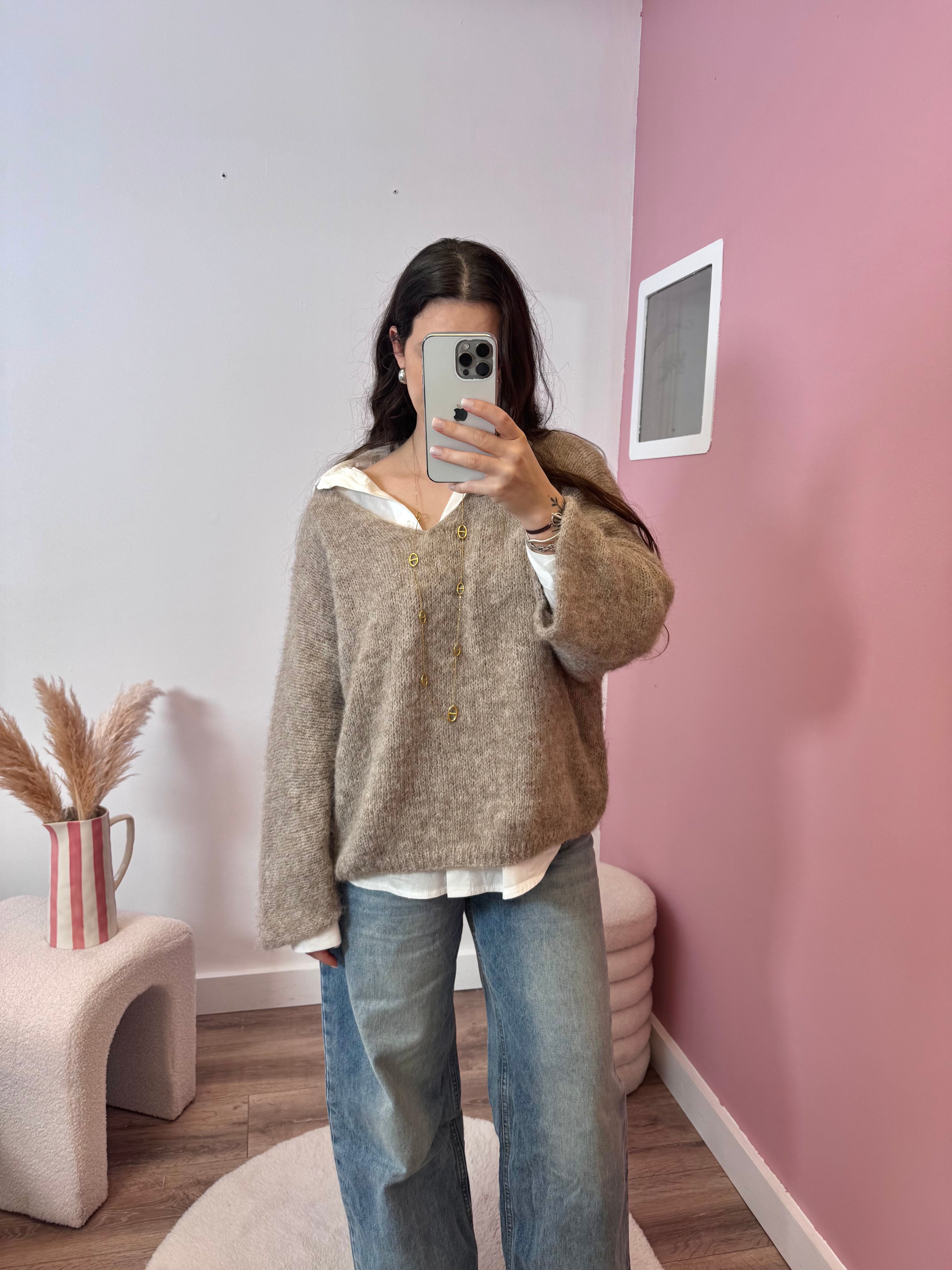 PULL ARIA BEIGE