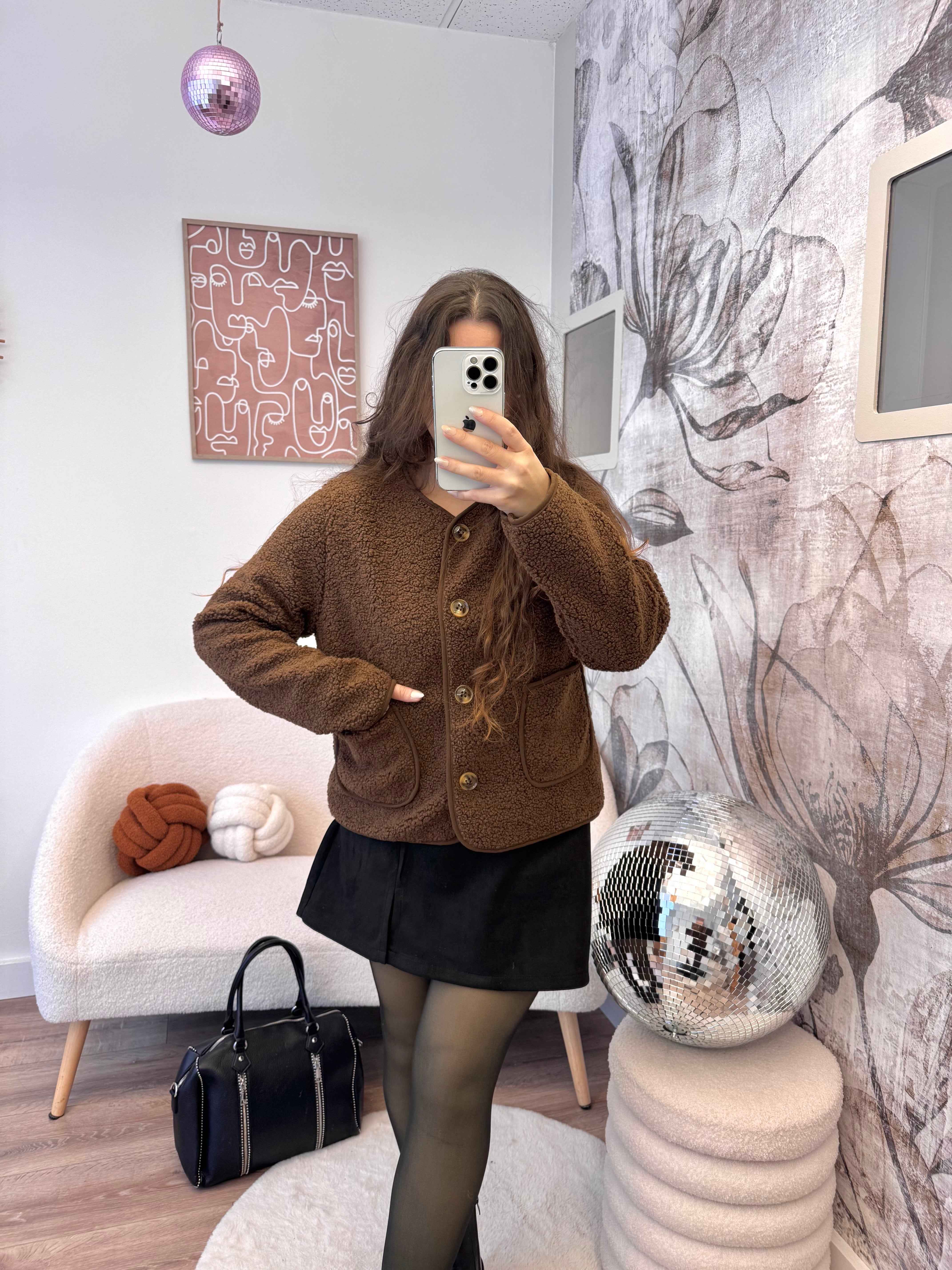 VESTE MOUMOUTE CHOCO