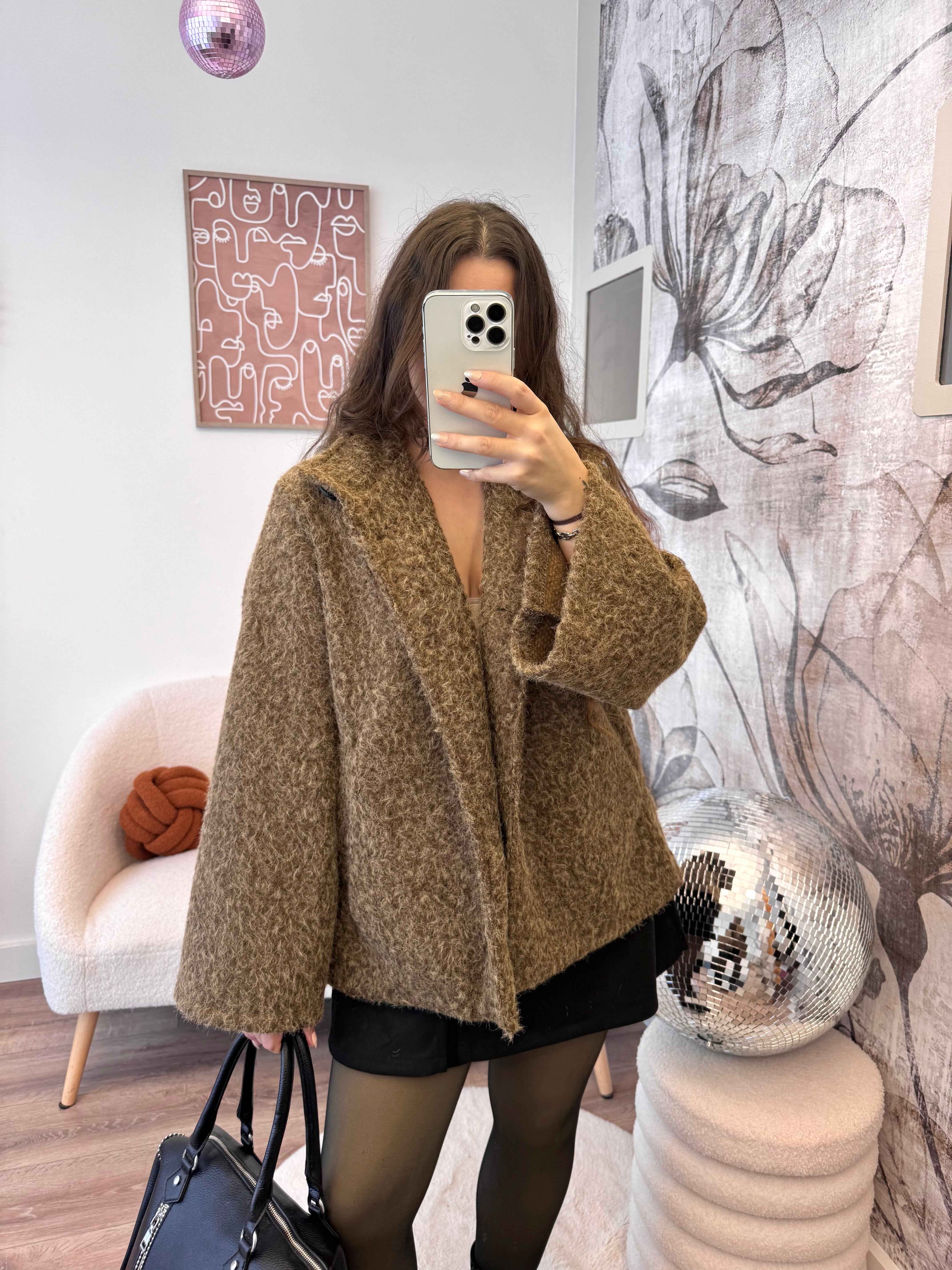 VESTE PALOMA CHOCO 100% COTON