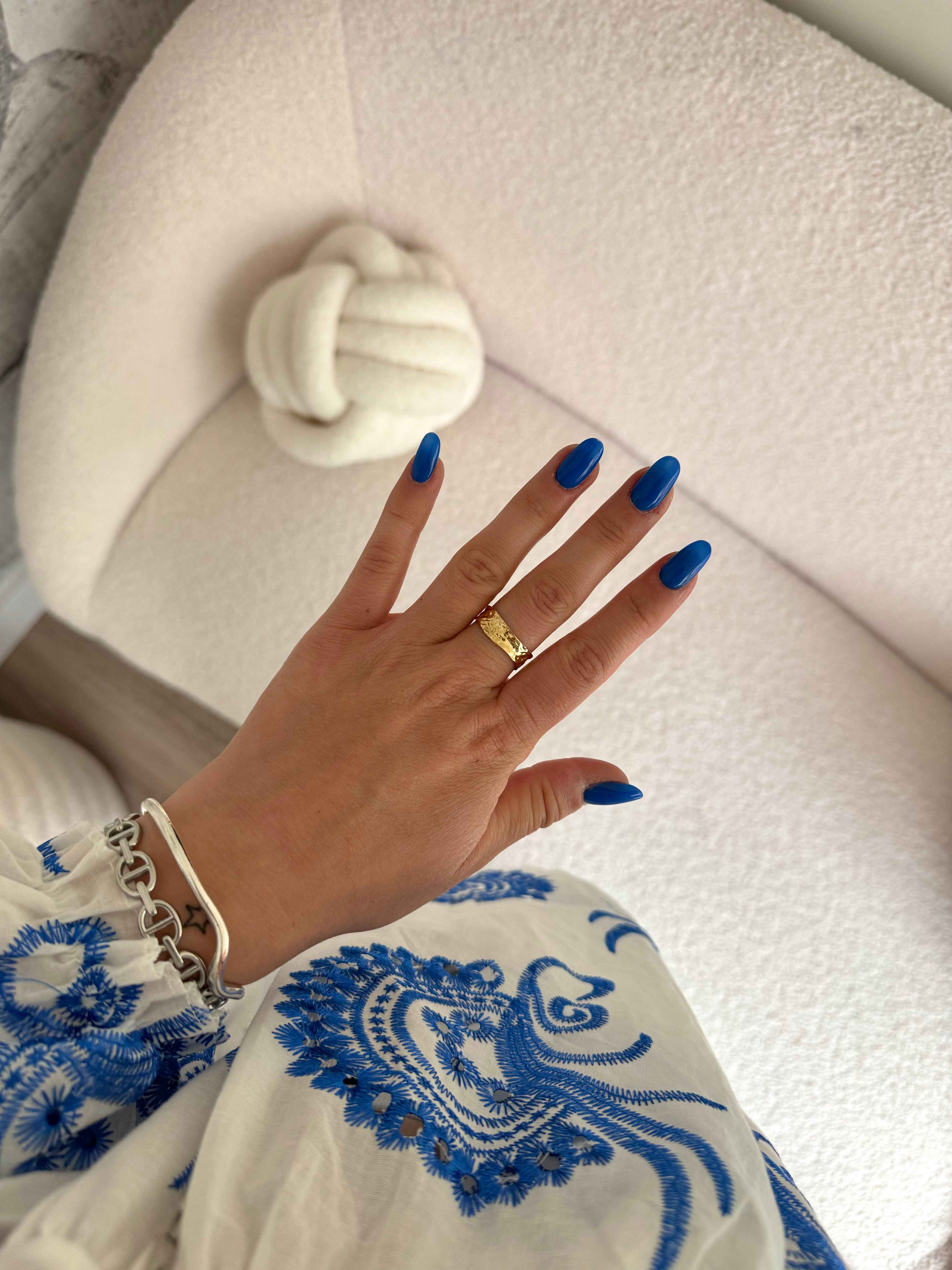 BAGUE MARTELÉ AJUSTABLE