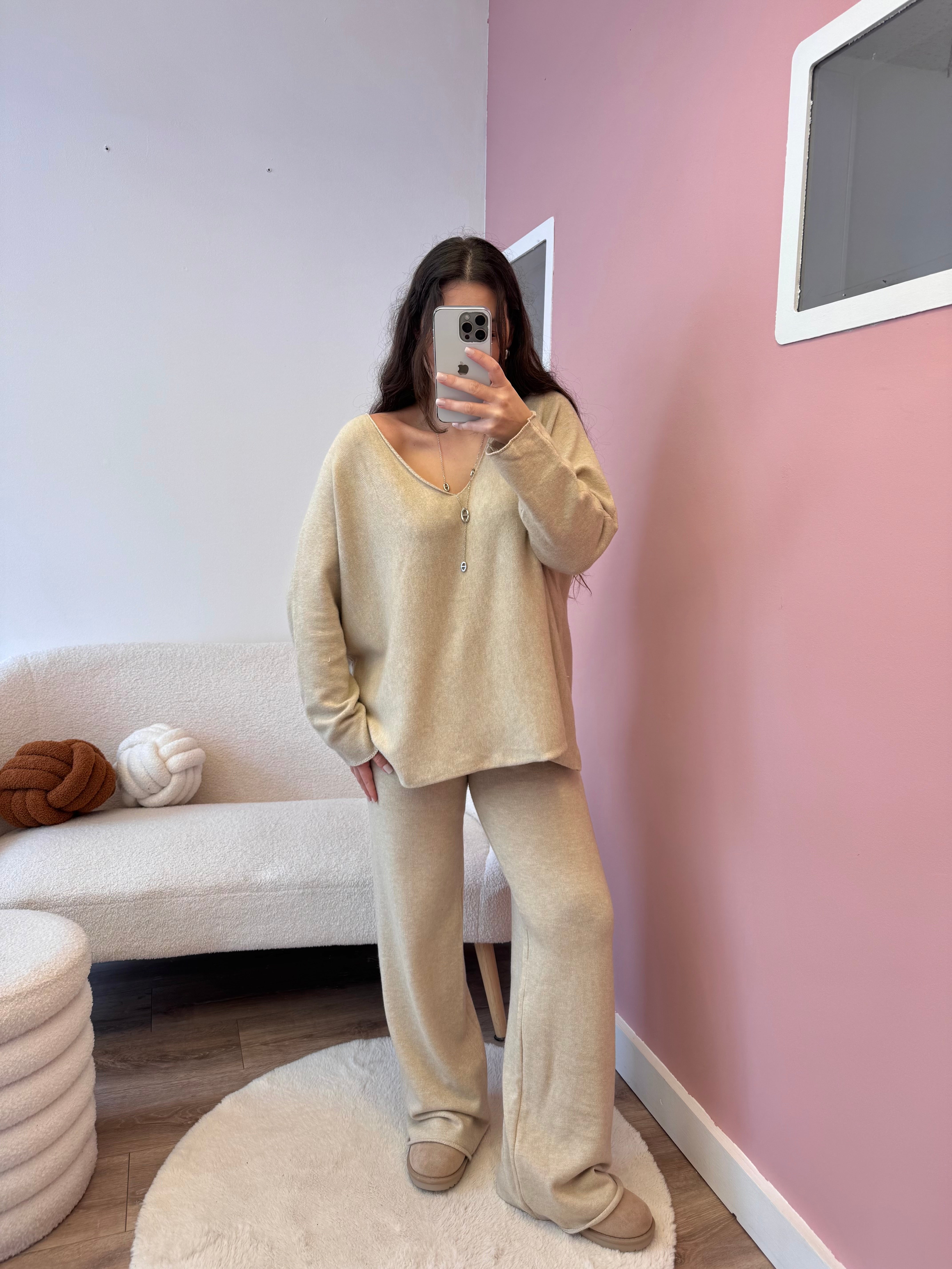 ENSEMBLE BEIGE COSY