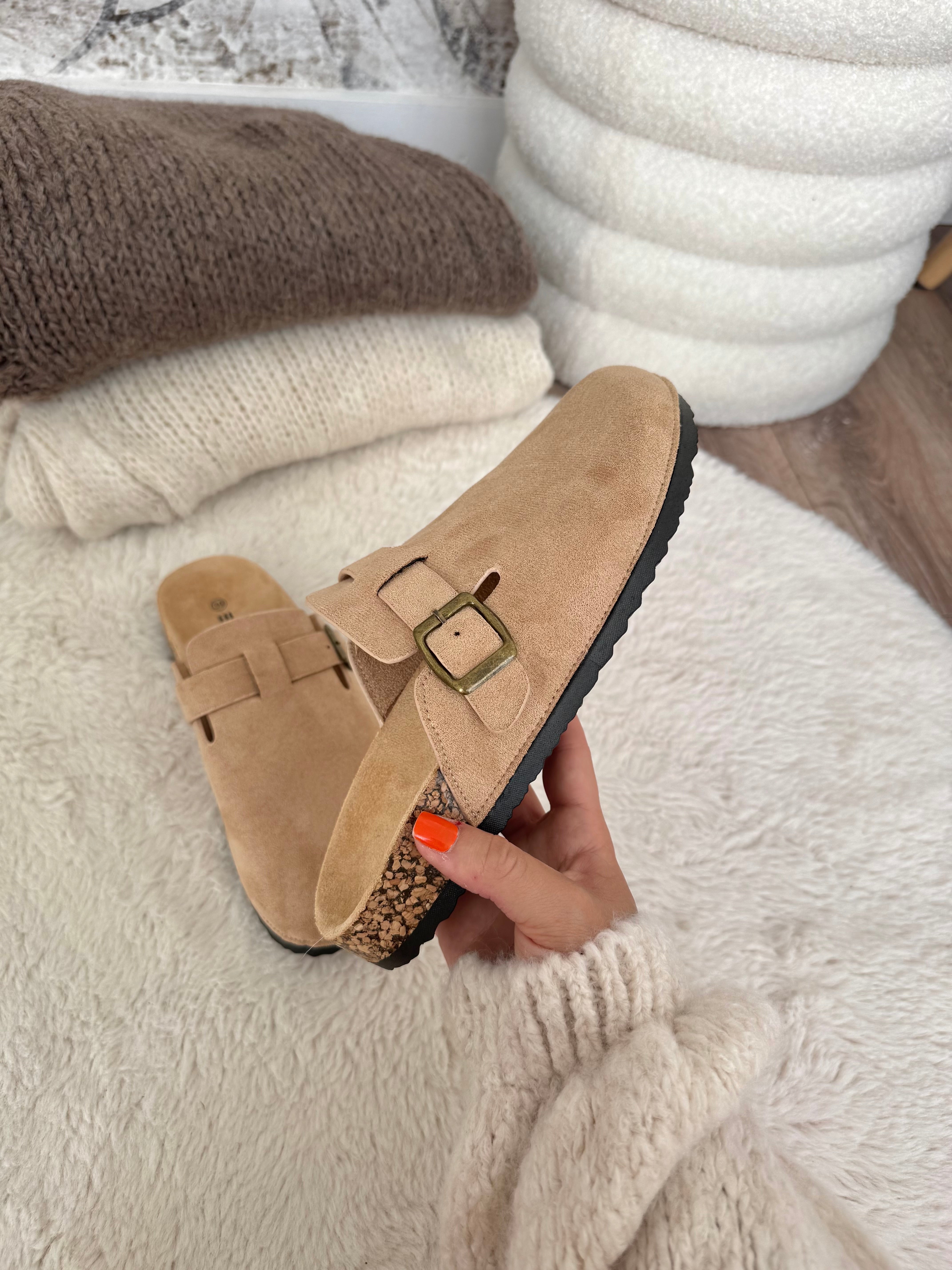 MULE SABOT BEIGE