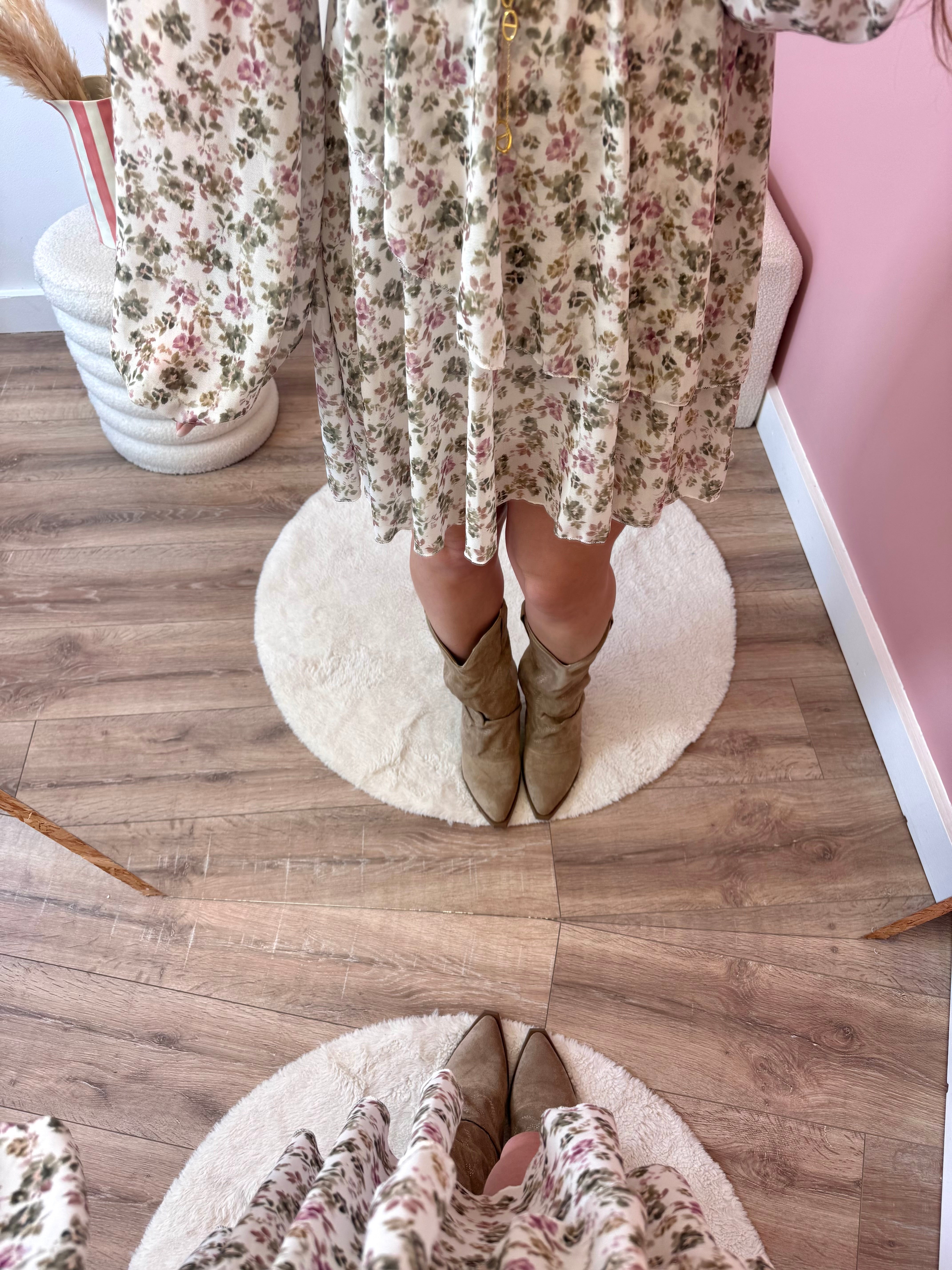 PRÉCOMMANDE ROBE ANA KAKI ( expédition dans la semaine)