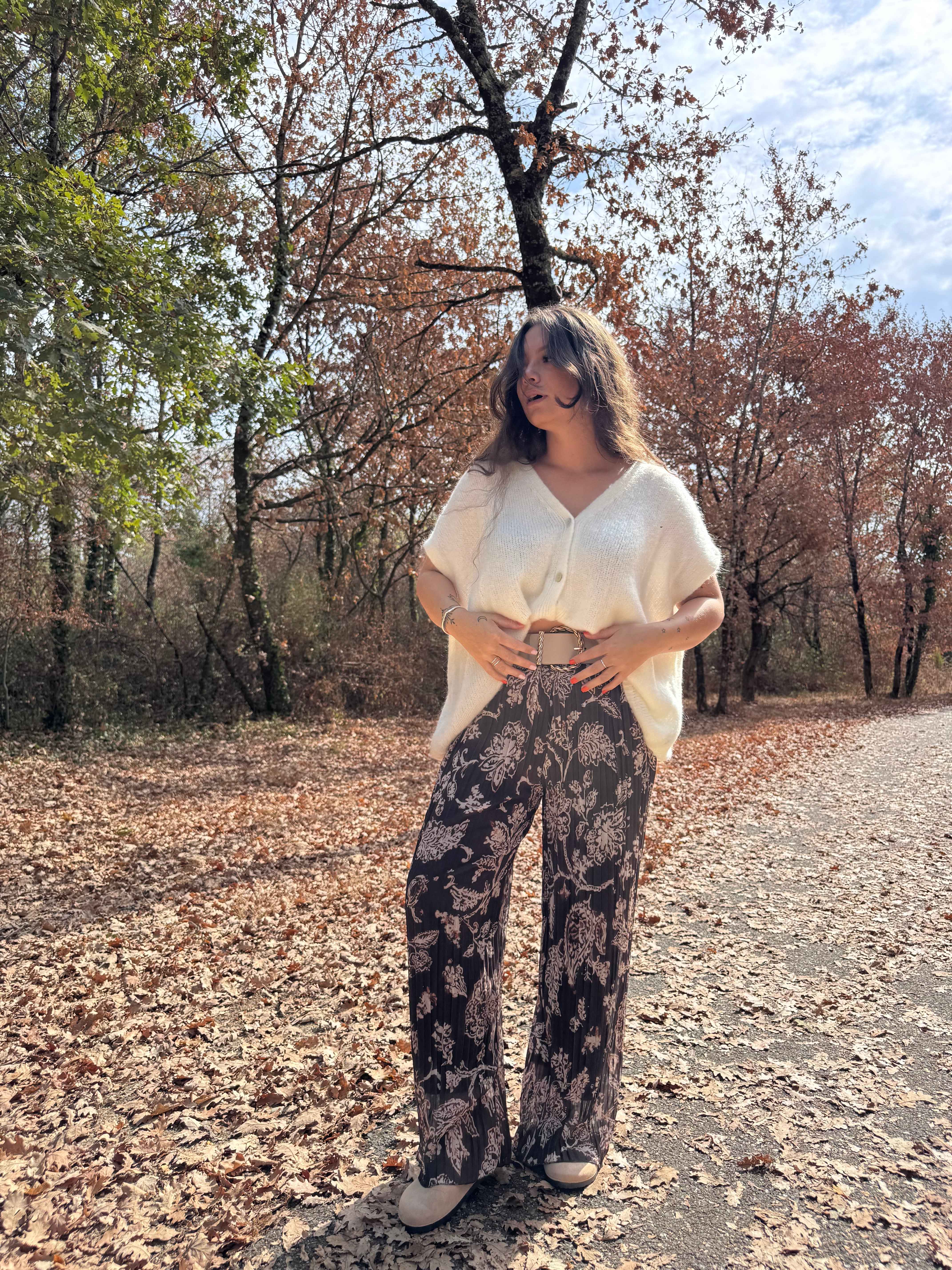 PANTALON LOLA MARRON