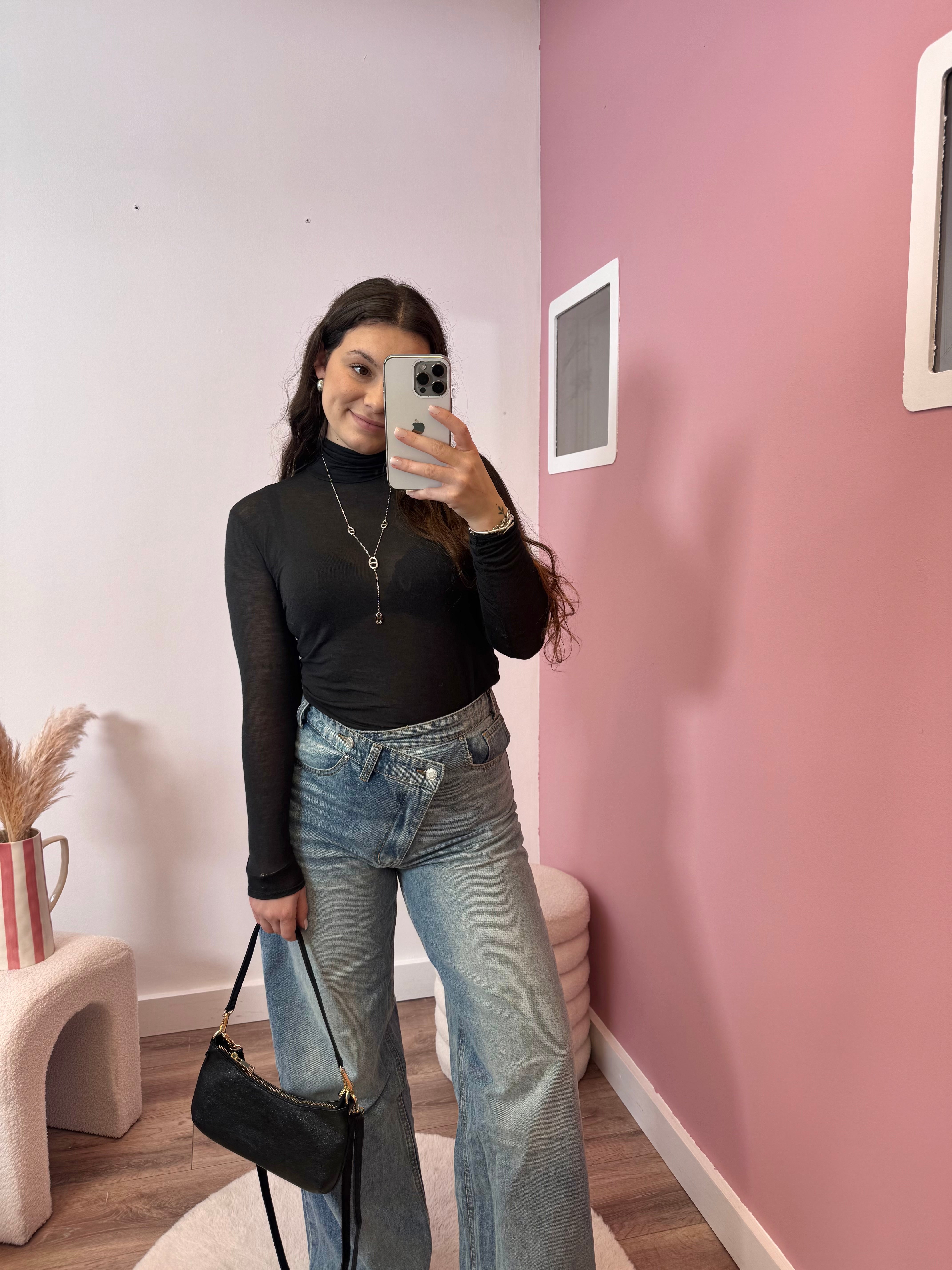 TOP EN CACHEMIRE NOIR