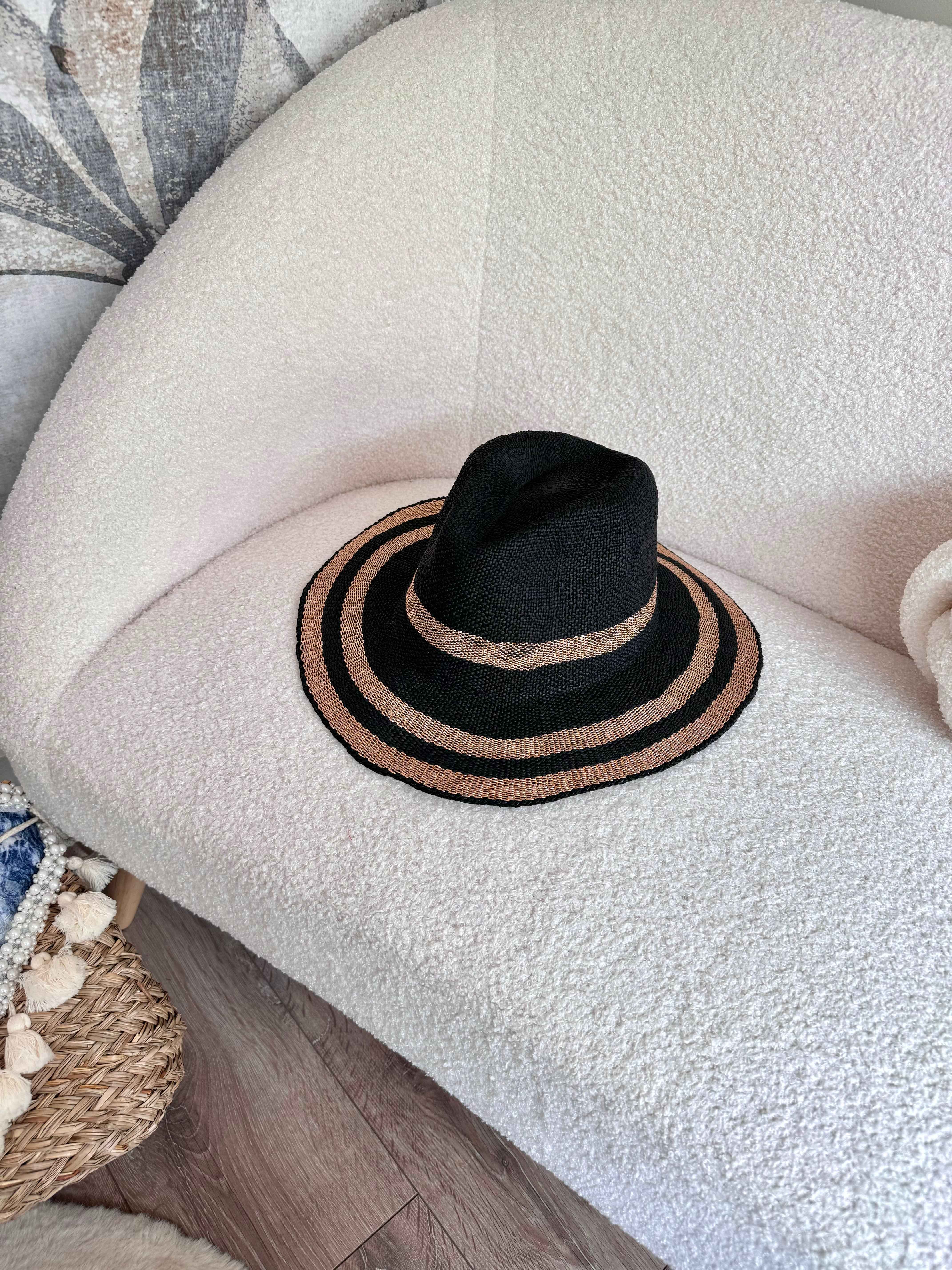 CHAPEAU NOIR BOHÈME