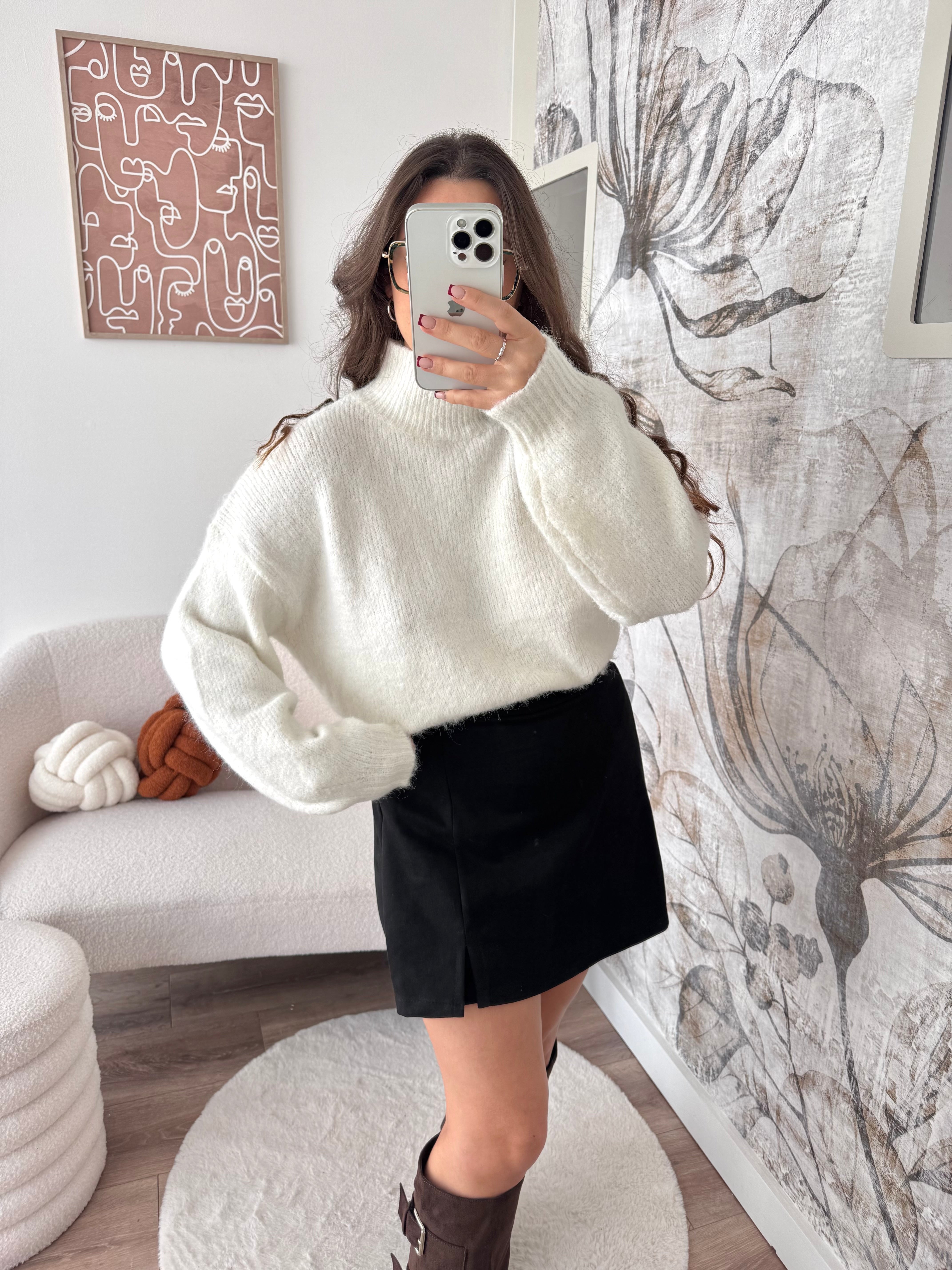 PULL ÉCRU