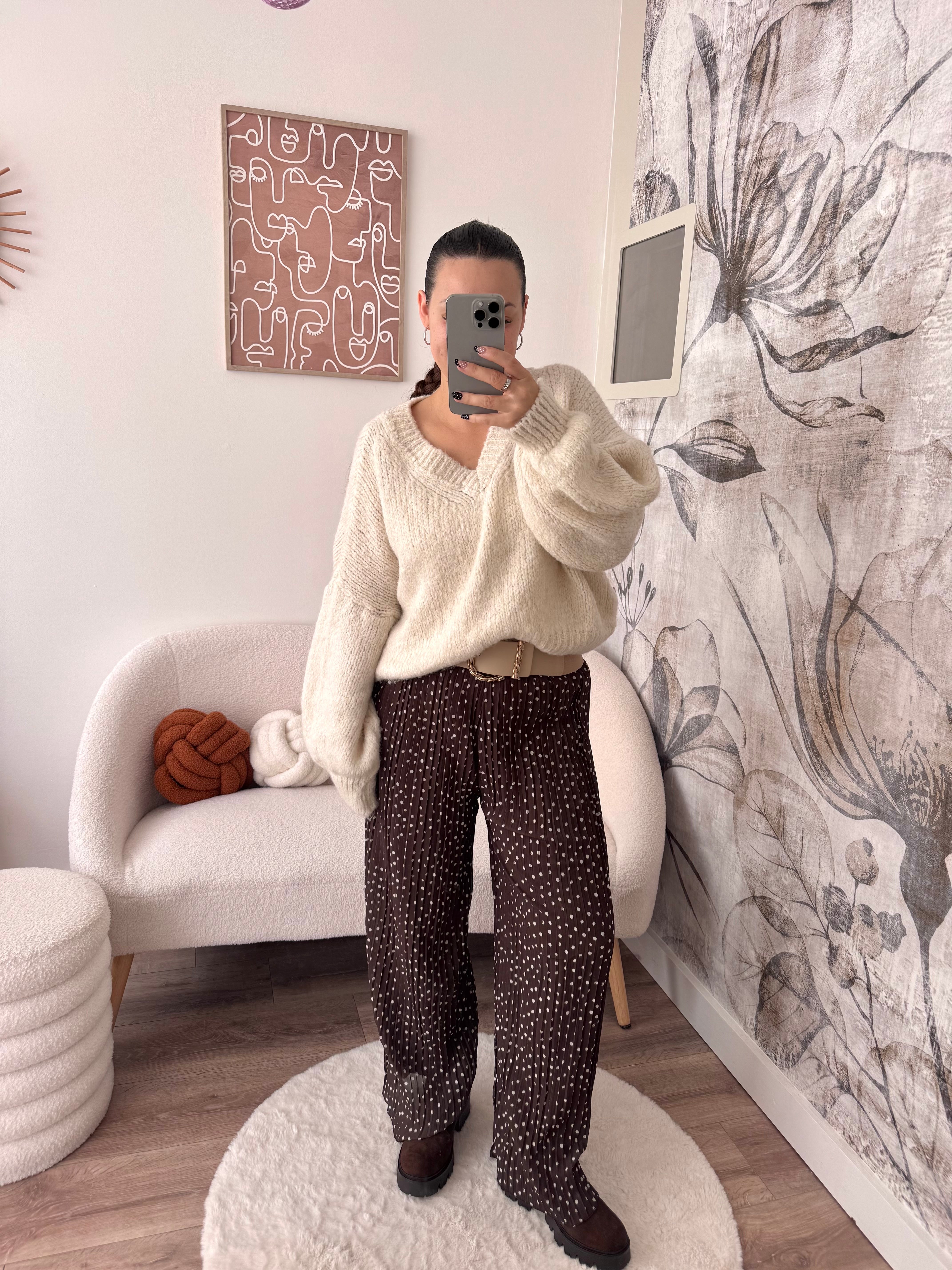 PANTALON LOLA À POIS