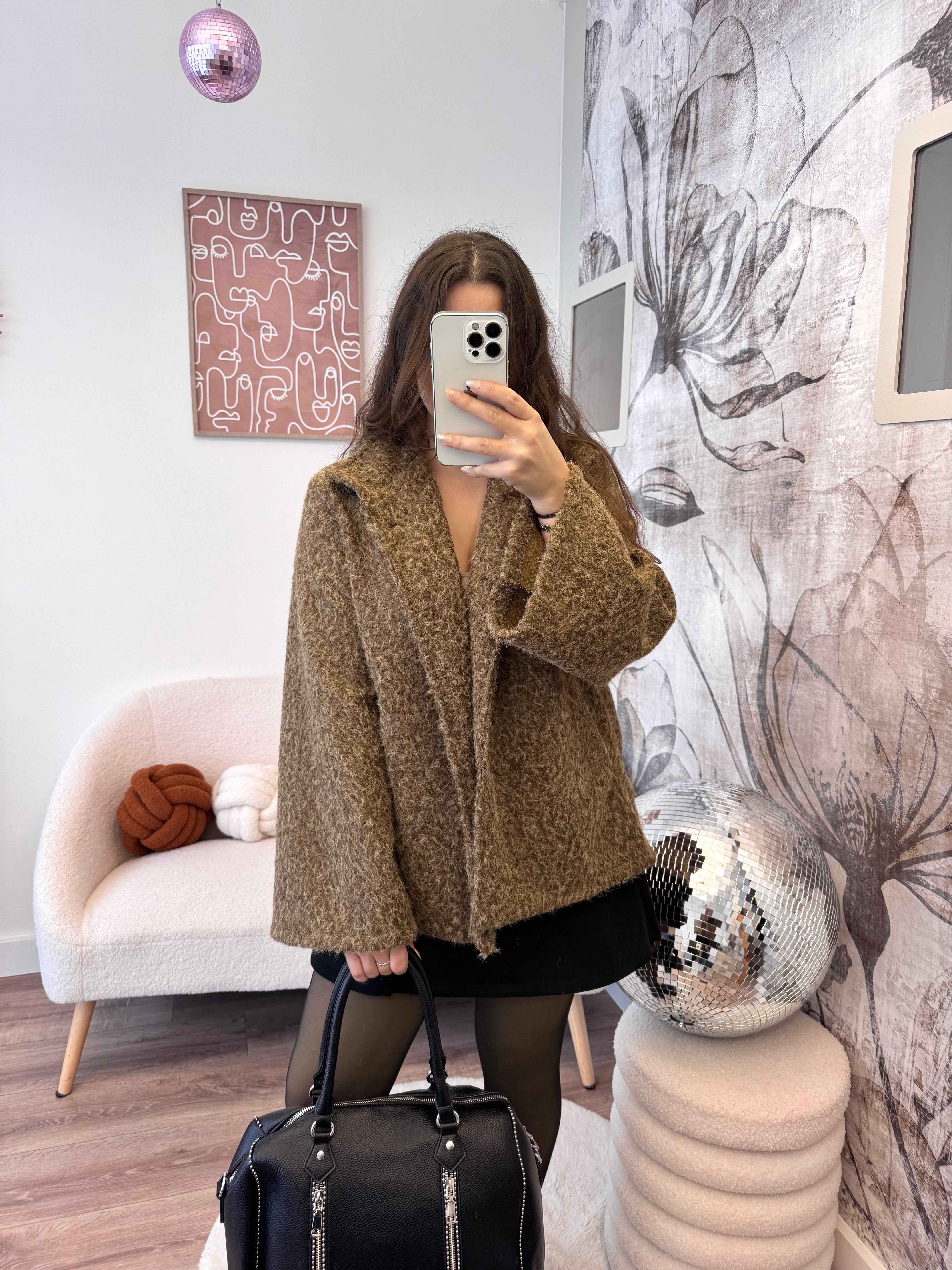 VESTE PALOMA CHOCO 100% COTON