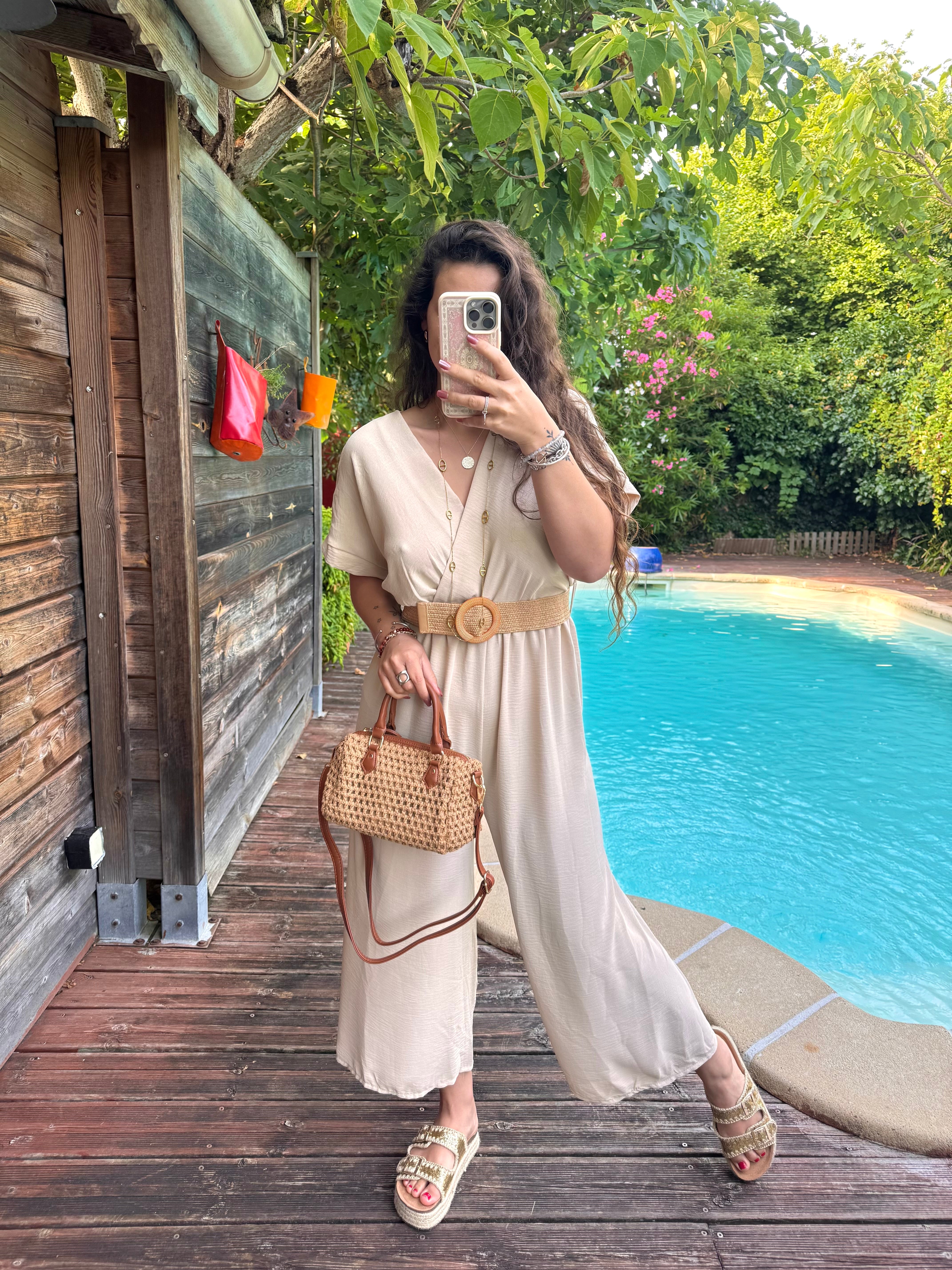 COMBINAISON TEAM PETITE BEIGE