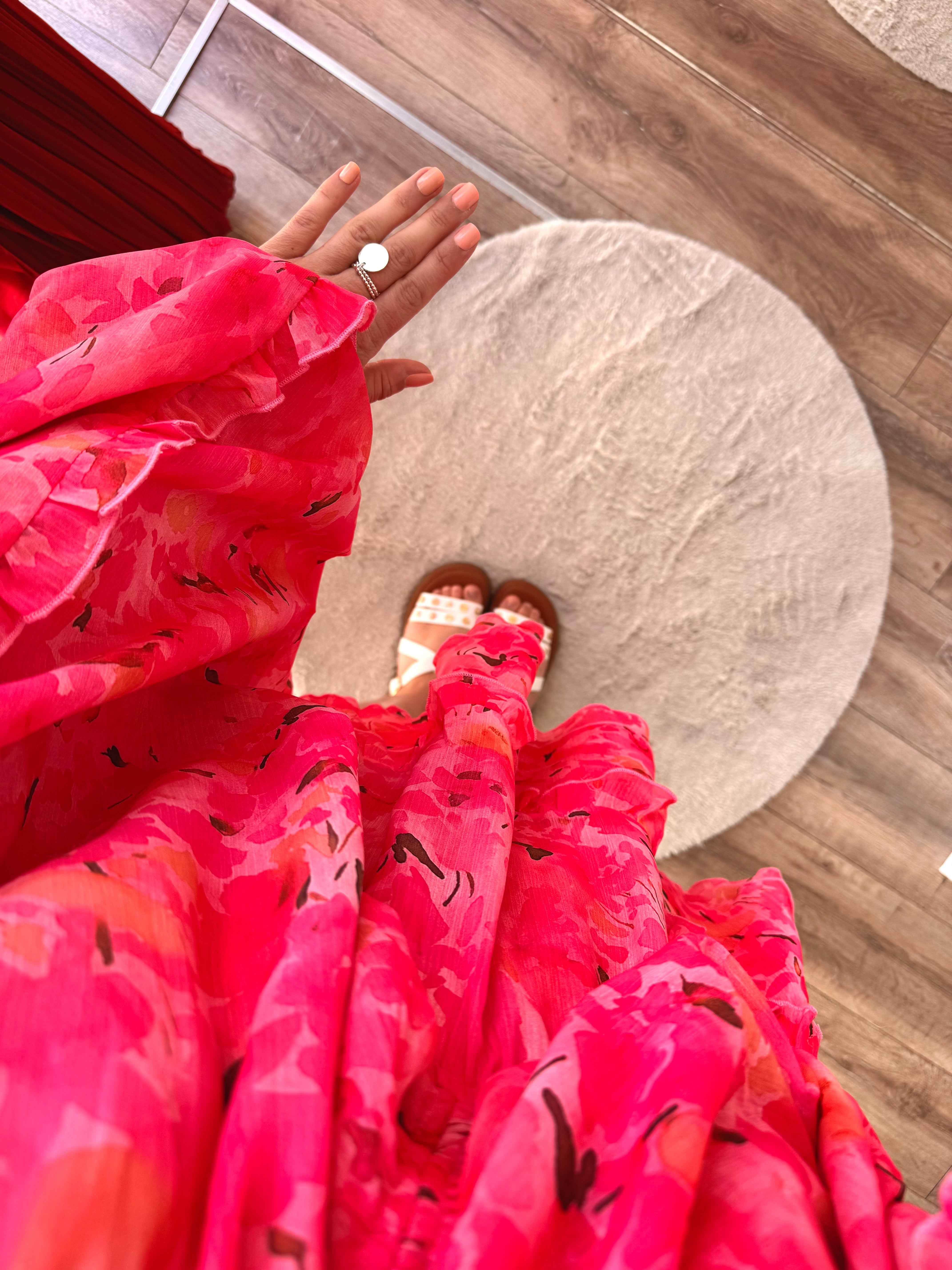 ROBE ROSE BALLON