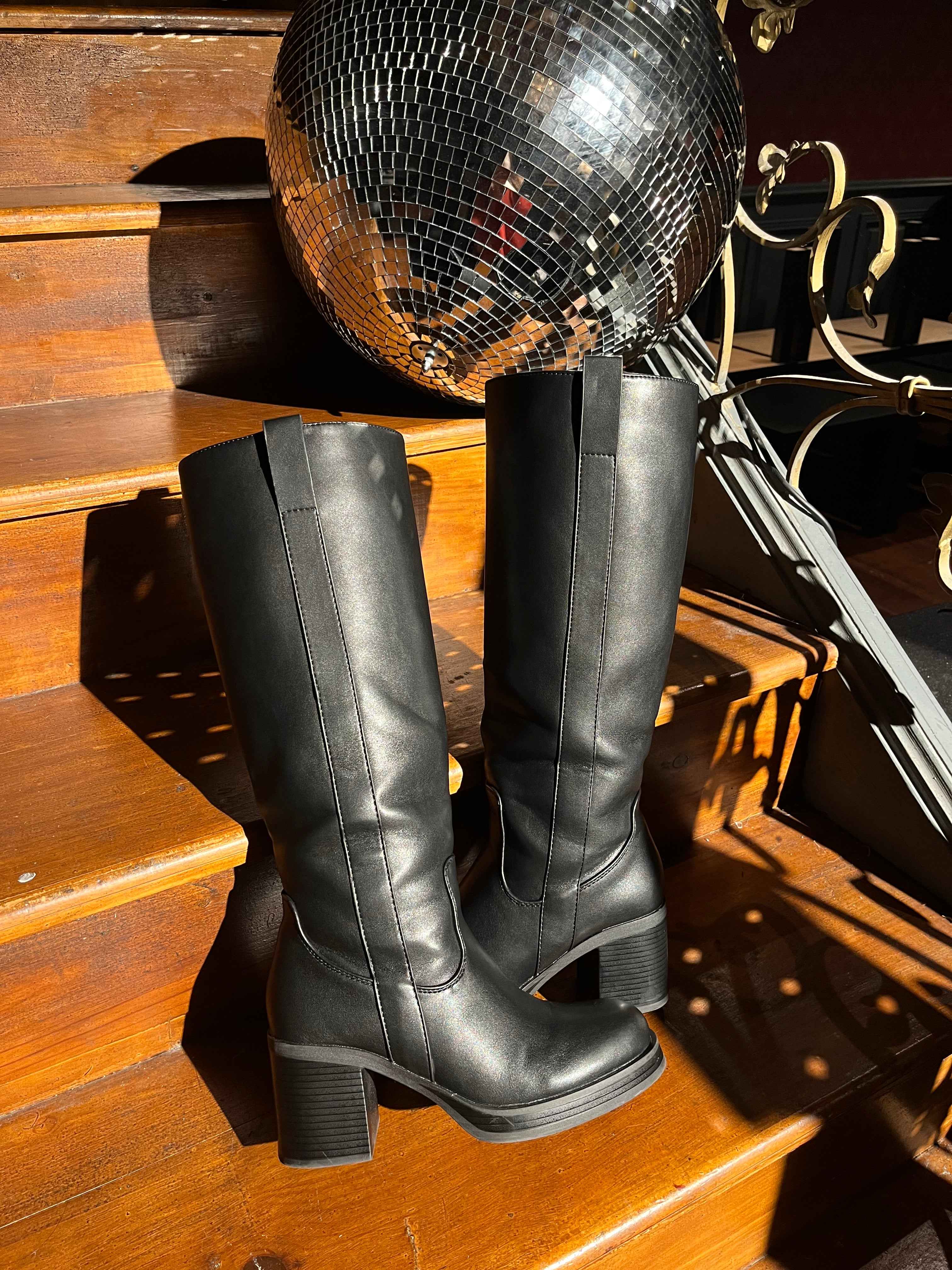 BOTTES HAUTES NOIRES