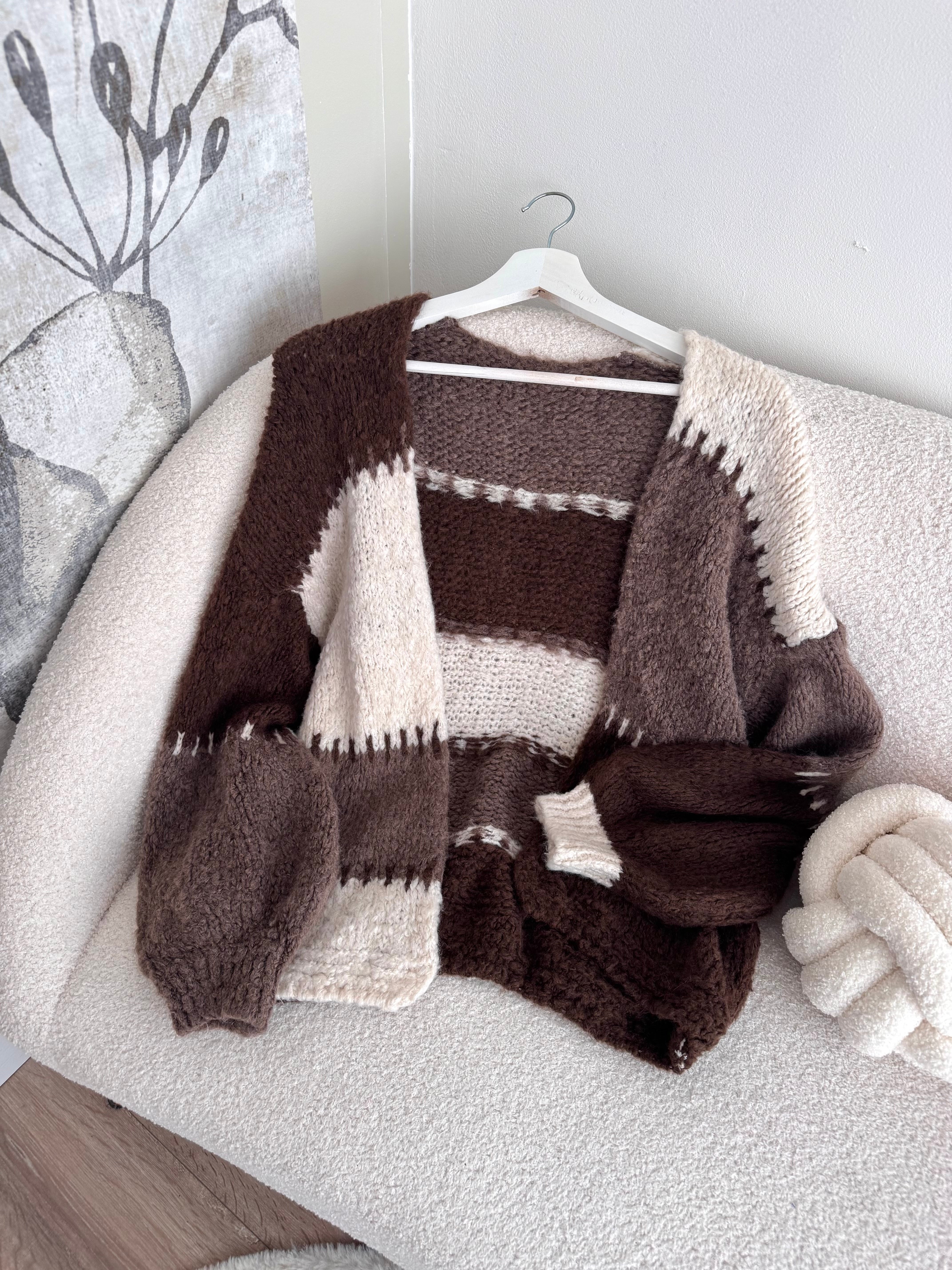 GILET ALMA CHOCO