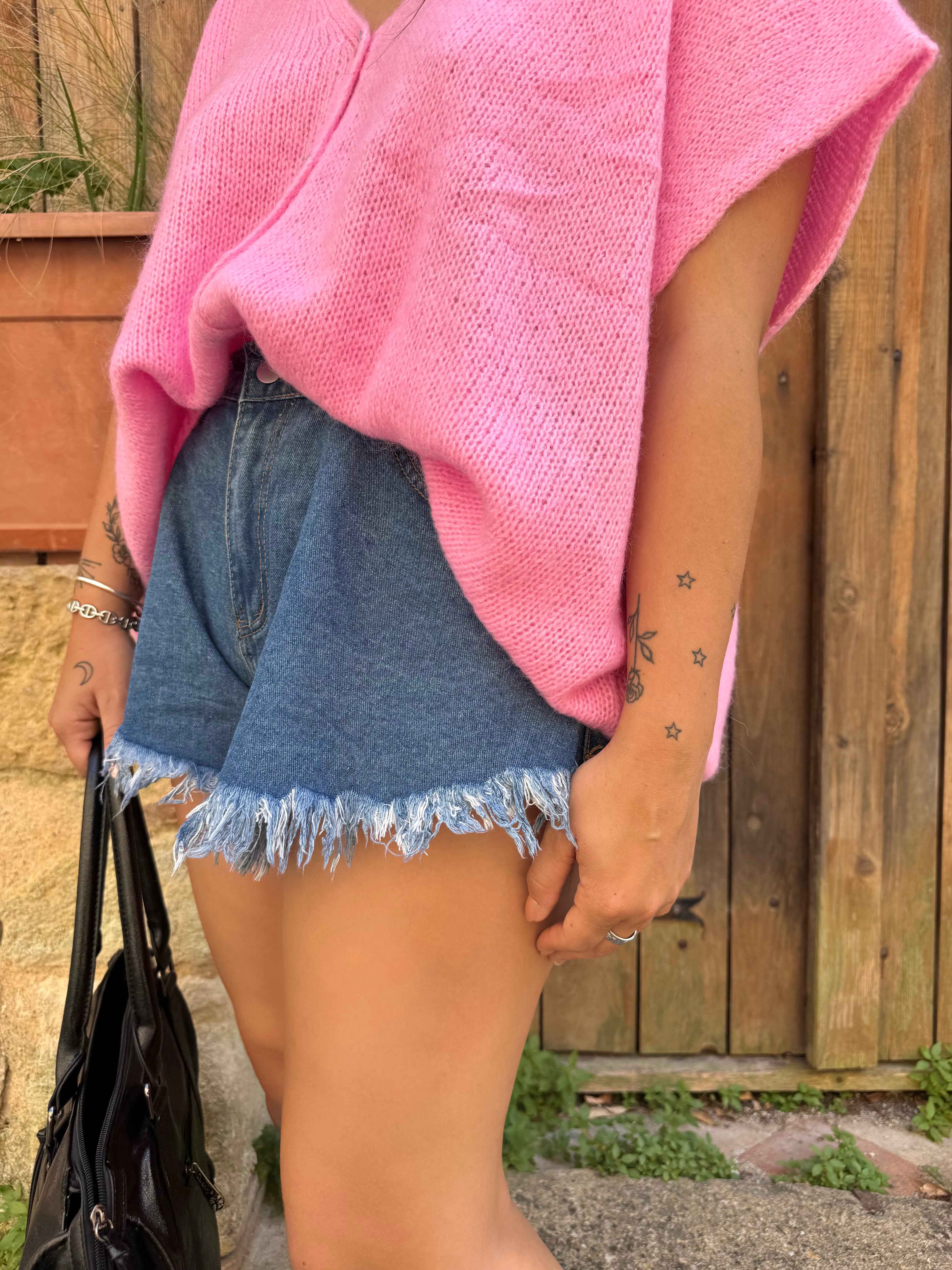 SHORT LISA BLEU