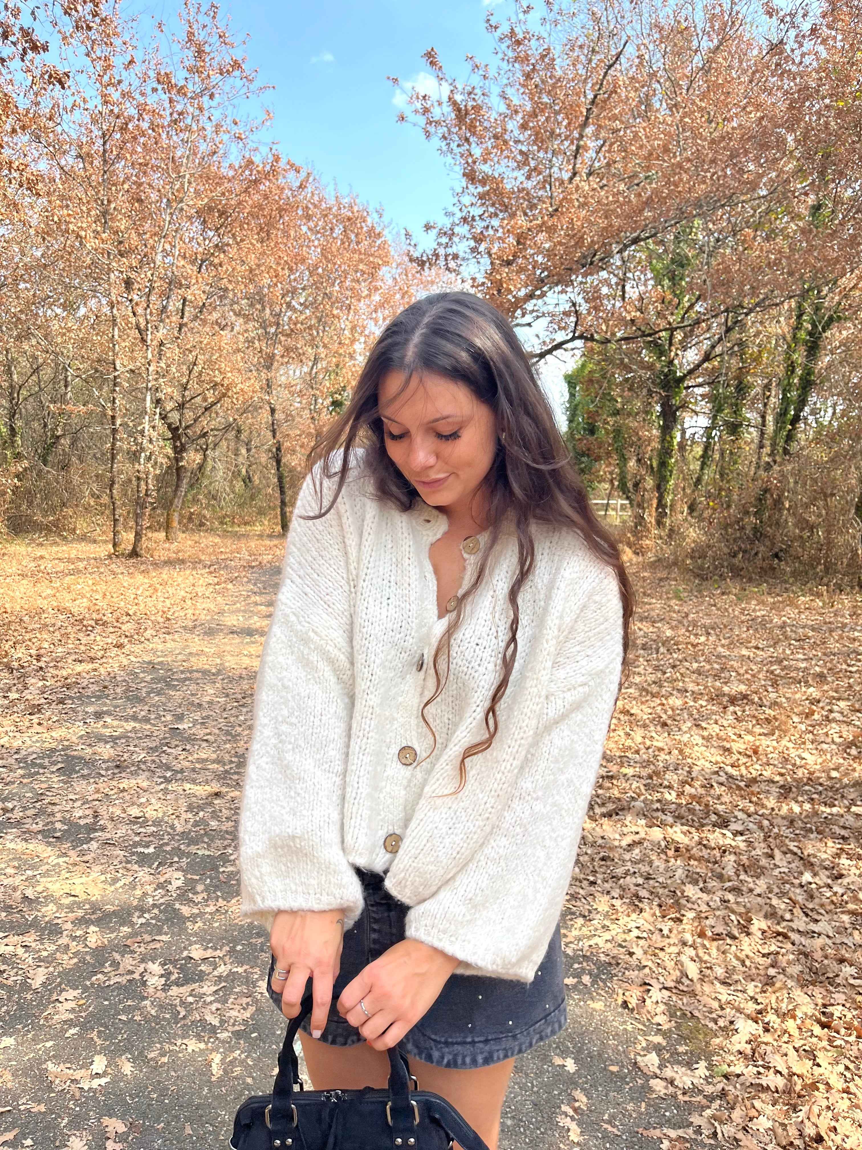 PULL NUAGE BEIGE