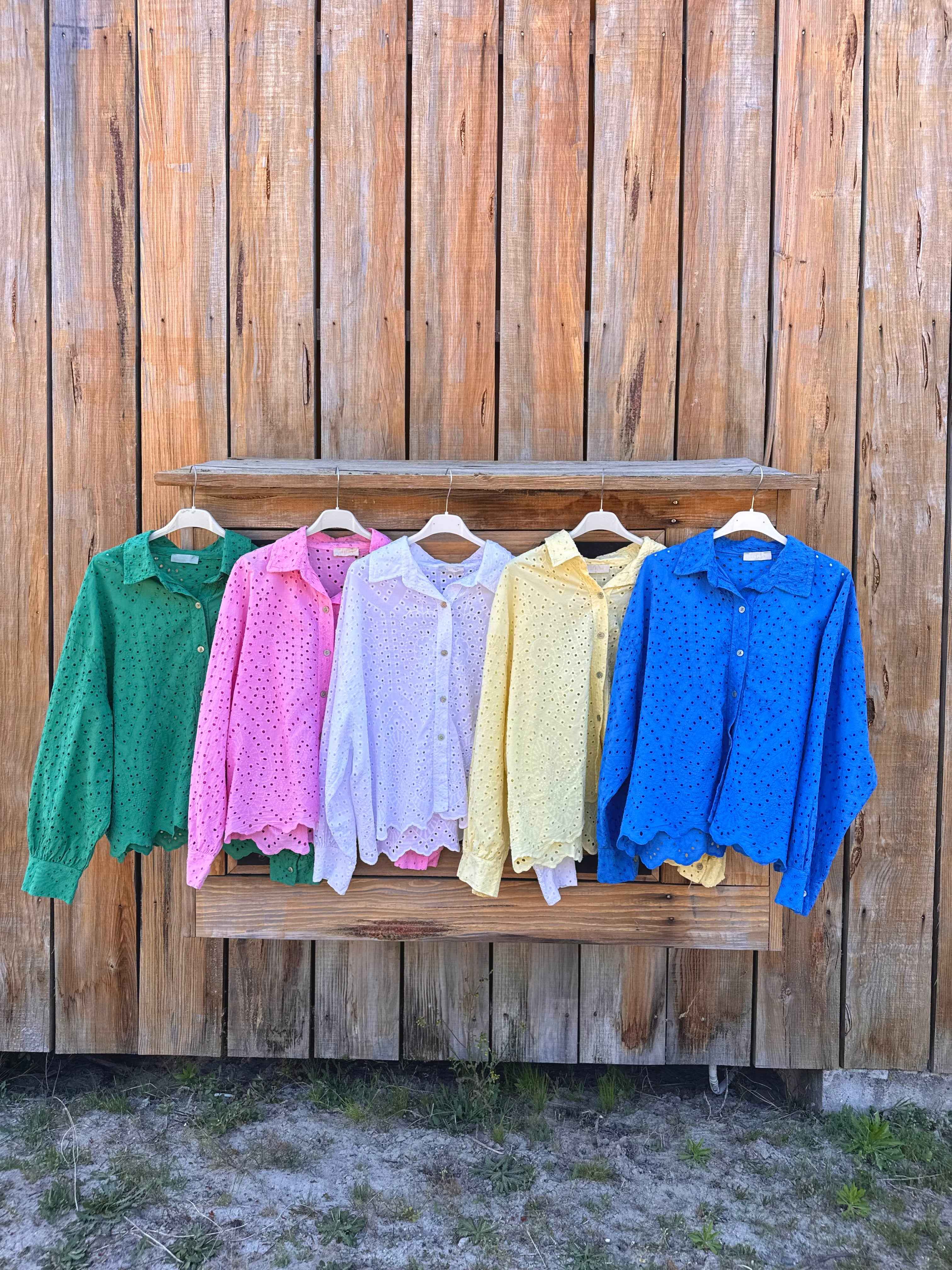 BLOUSE BRODERIE ANGLAISE