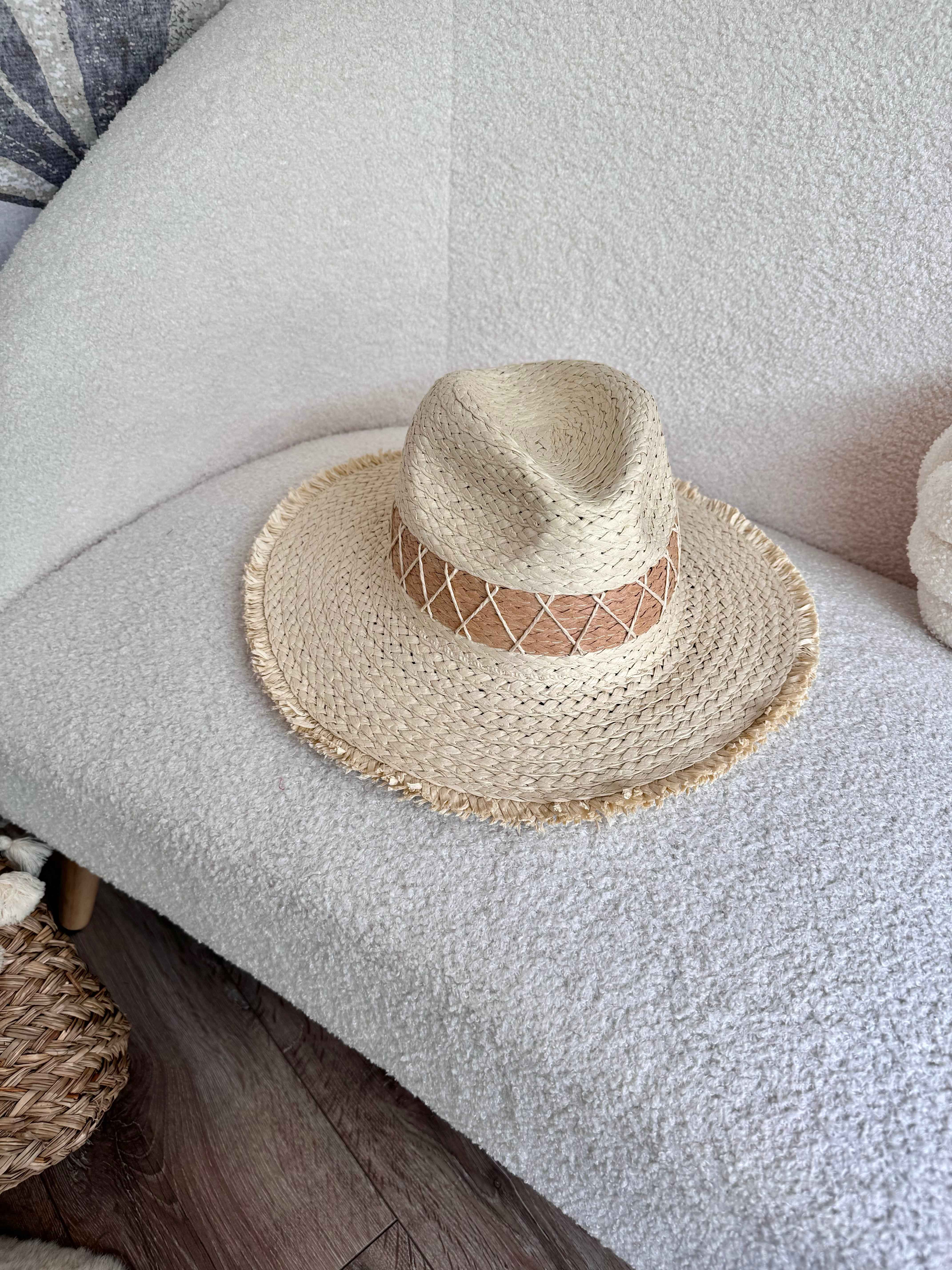 CHAPEAU BOHÈME FRANGES