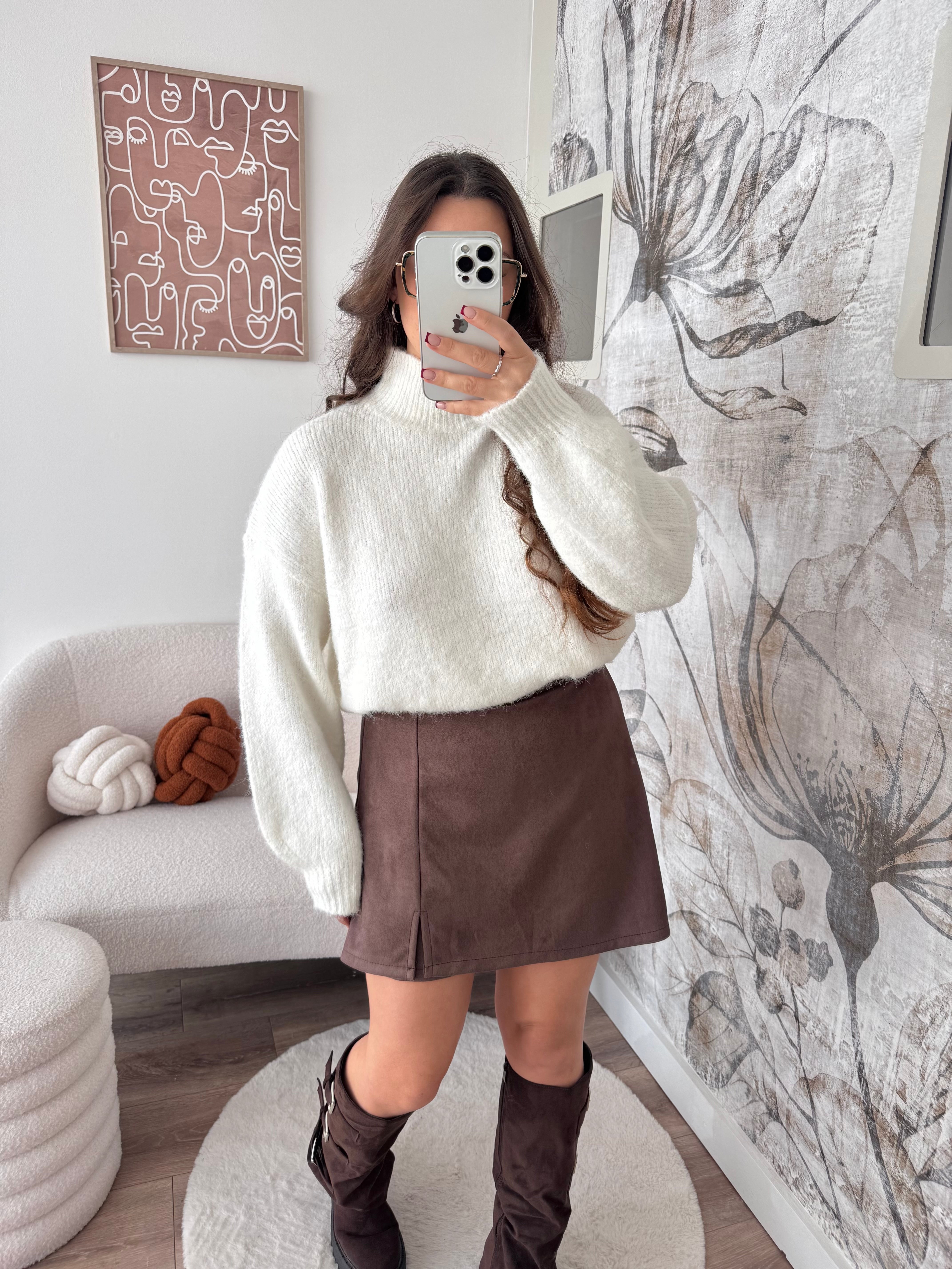 PULL ÉCRU