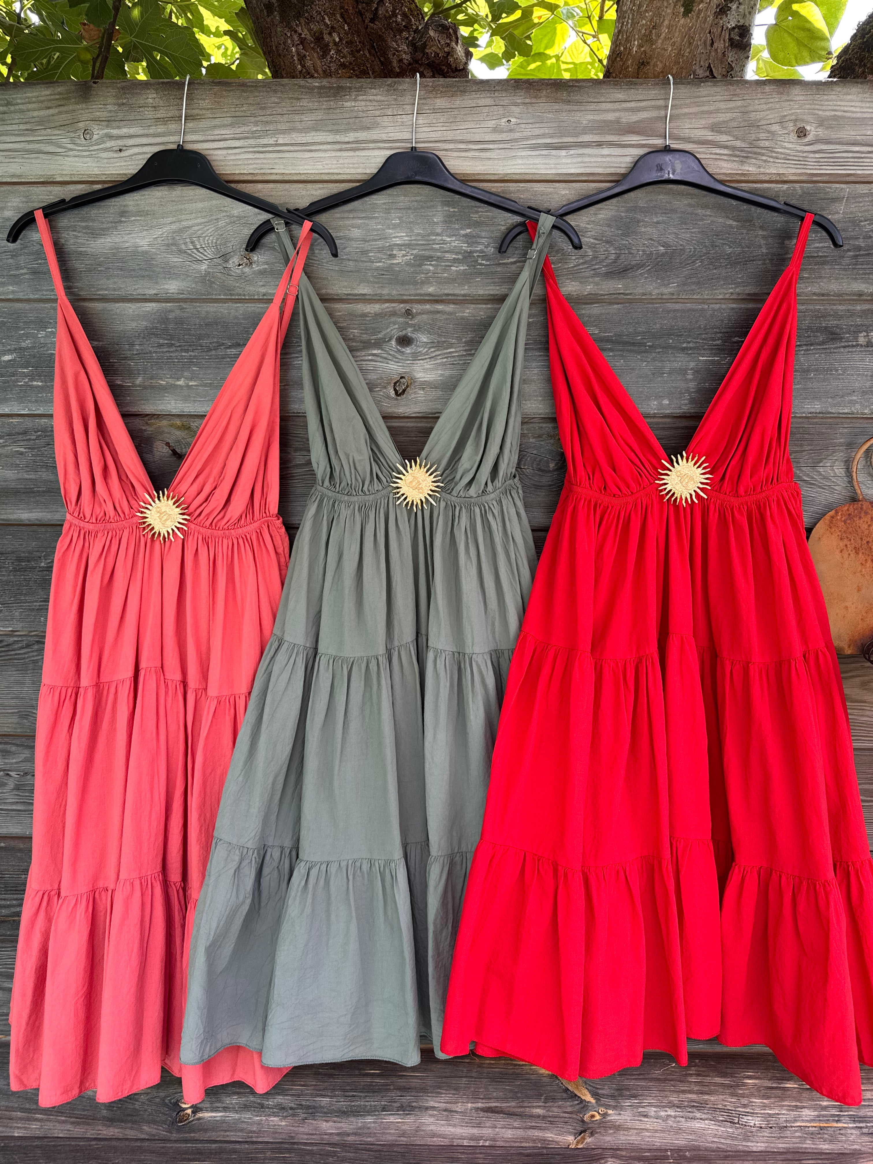 ROBE SOLEIL COURTE ( 3 coloris )