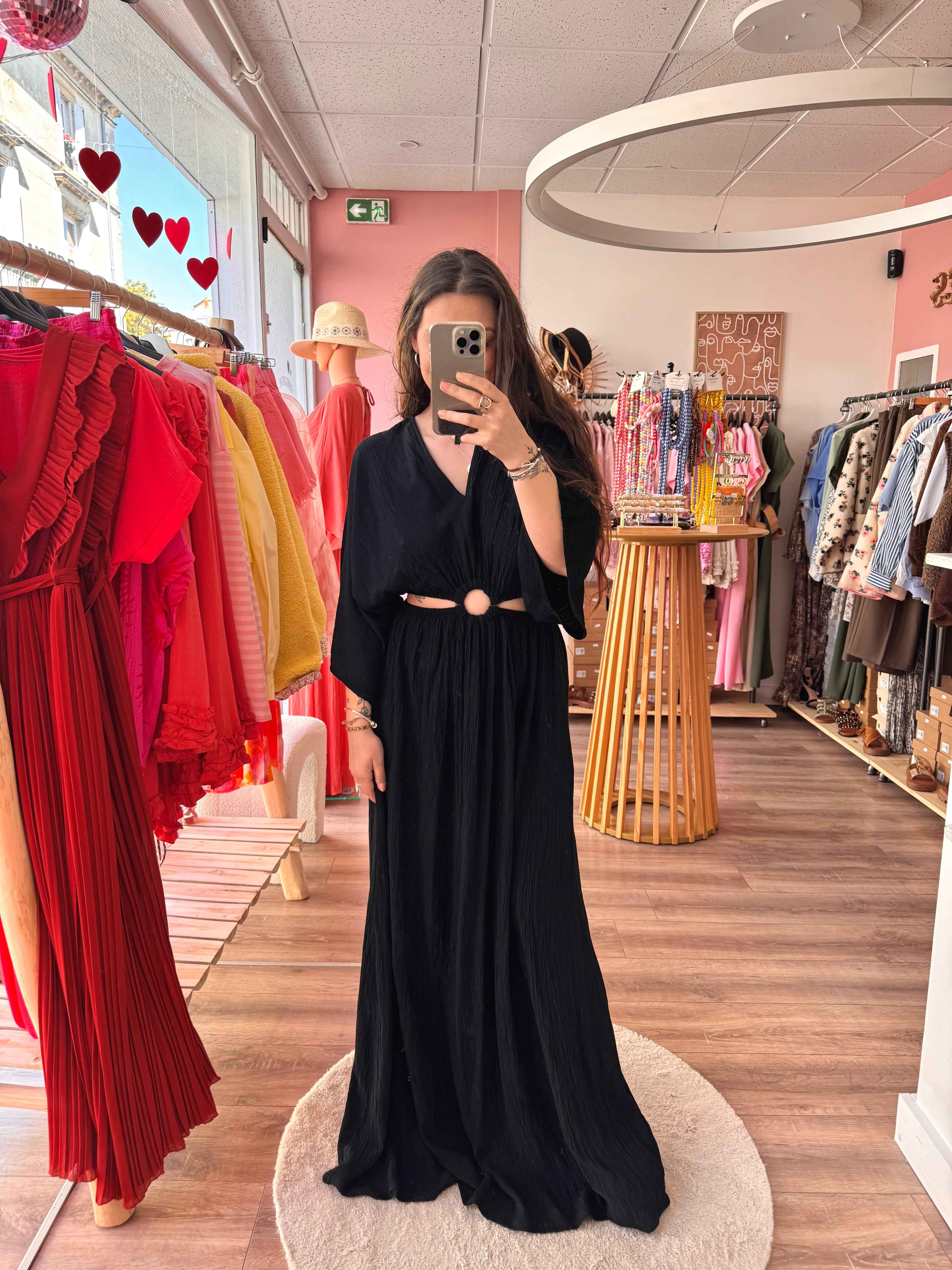 ROBE LONGUE NOIRE