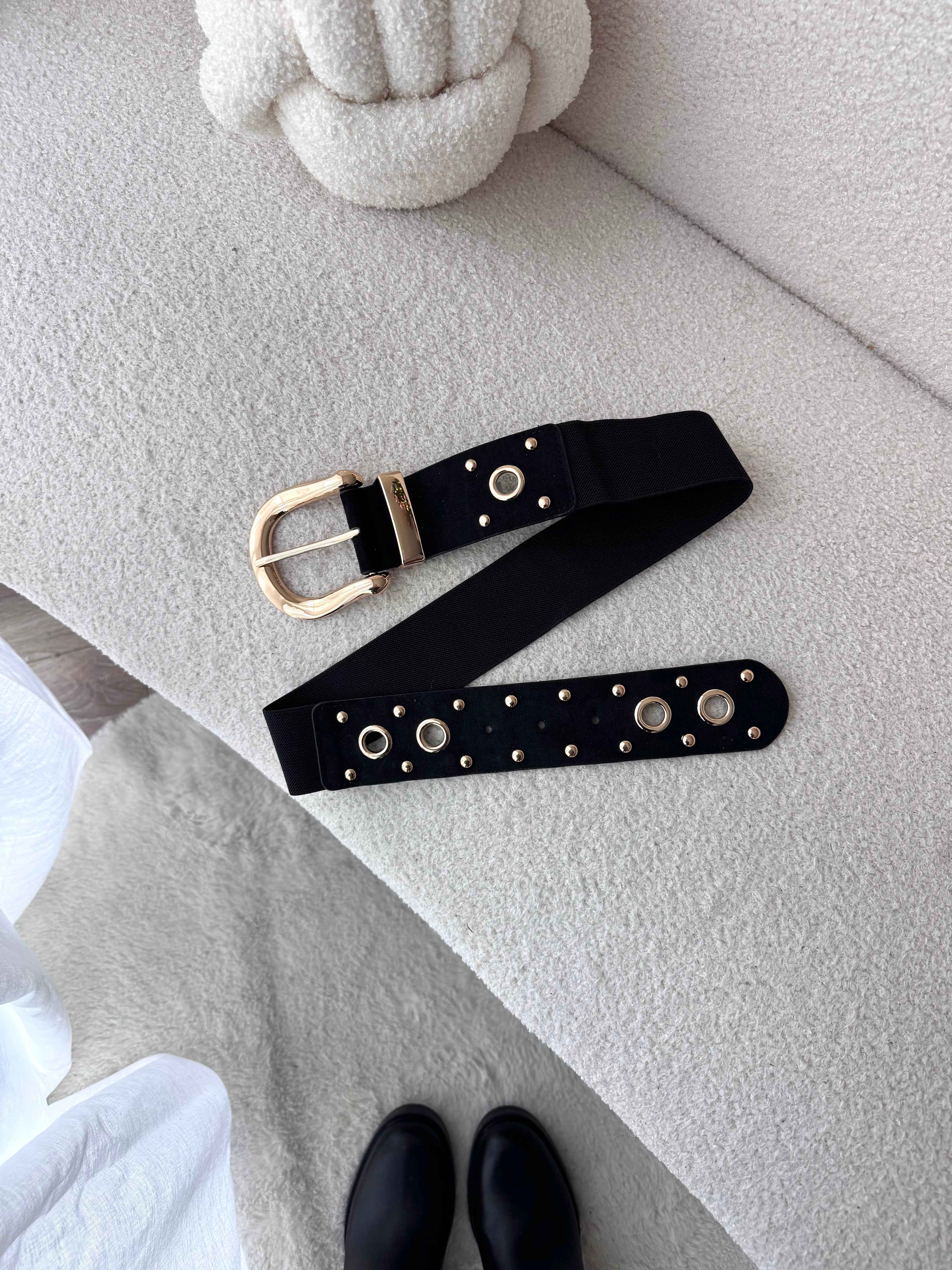 CEINTURE NOIR CLOUS
