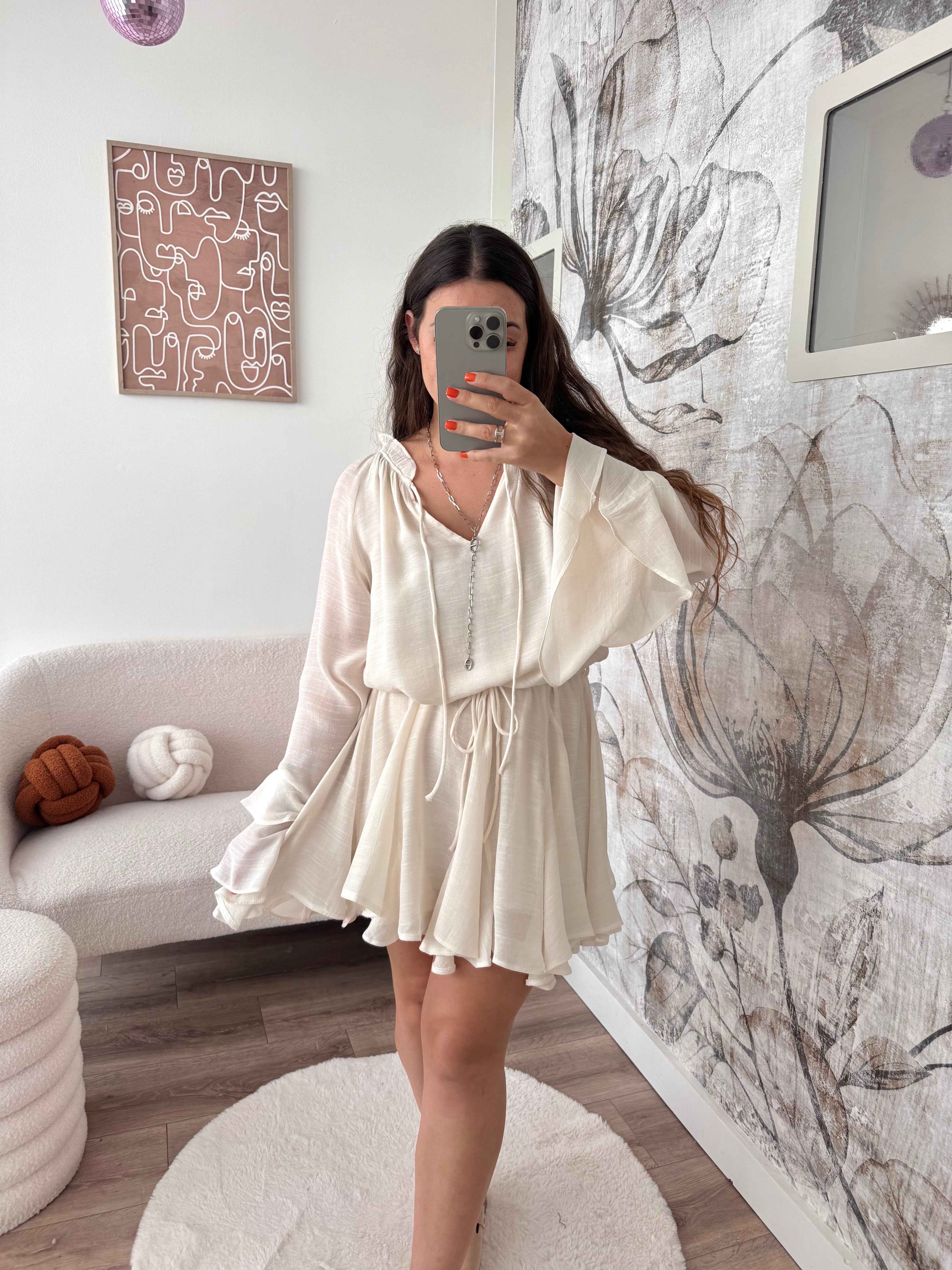 ROBE BLAIR CRÈME