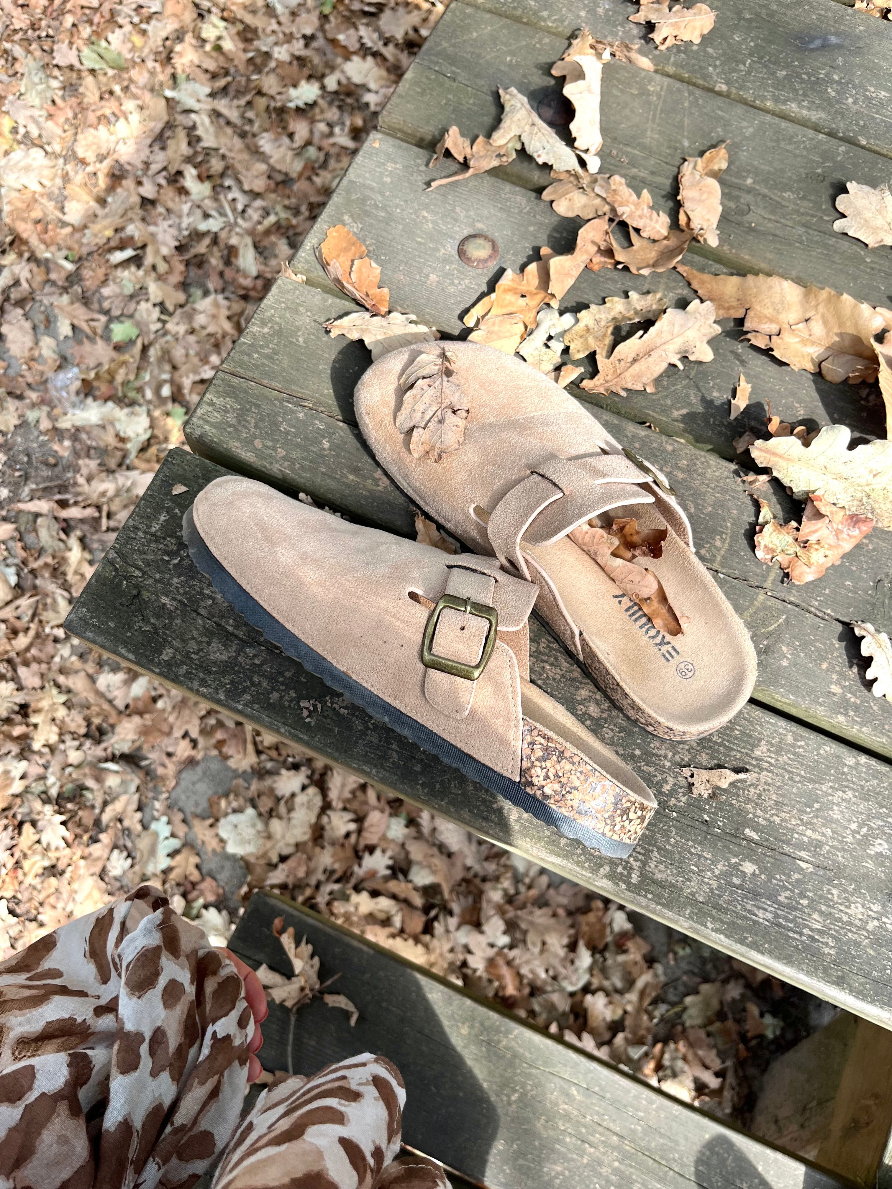 MULE SABOT BEIGE