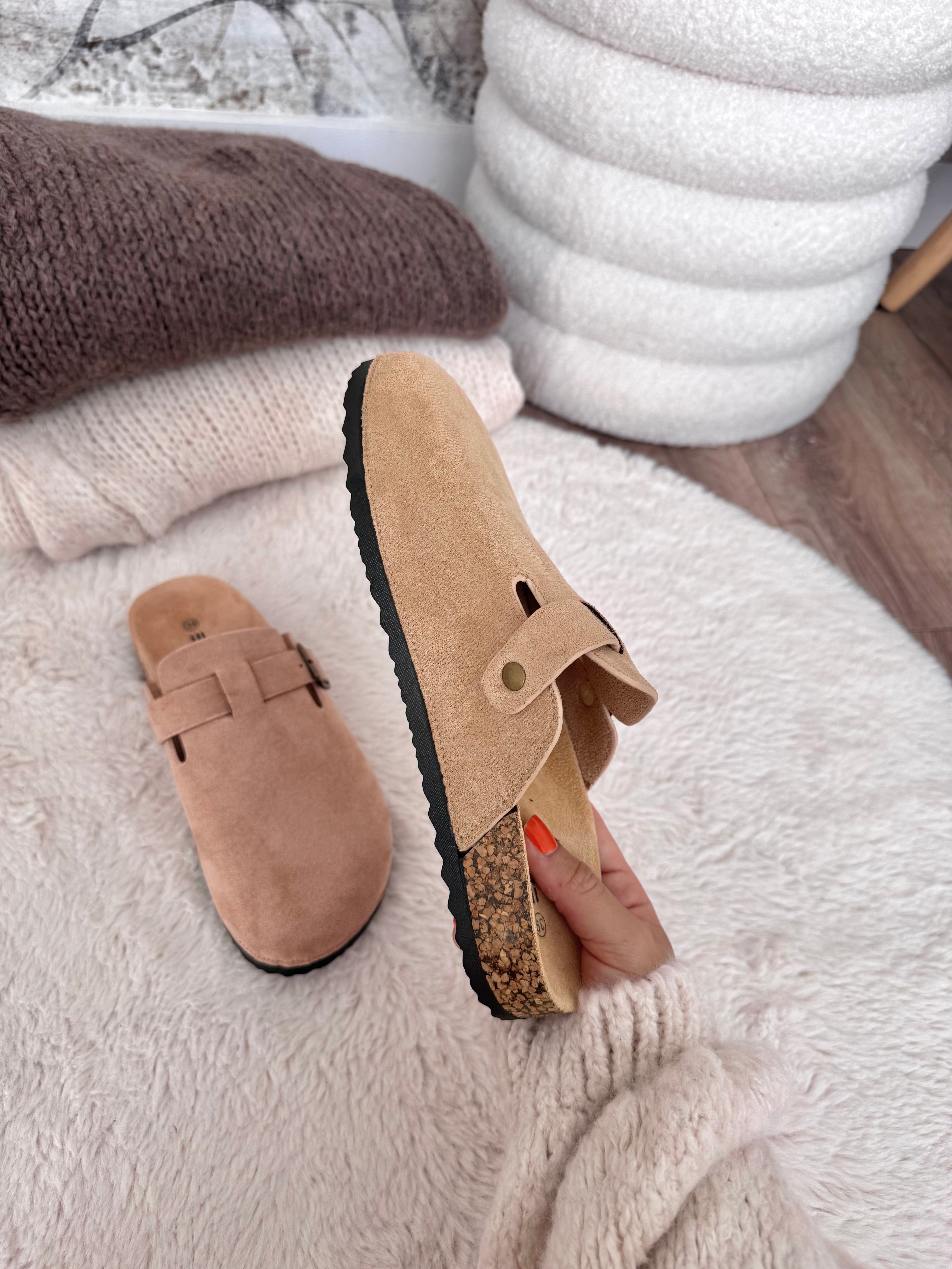 MULE SABOT BEIGE