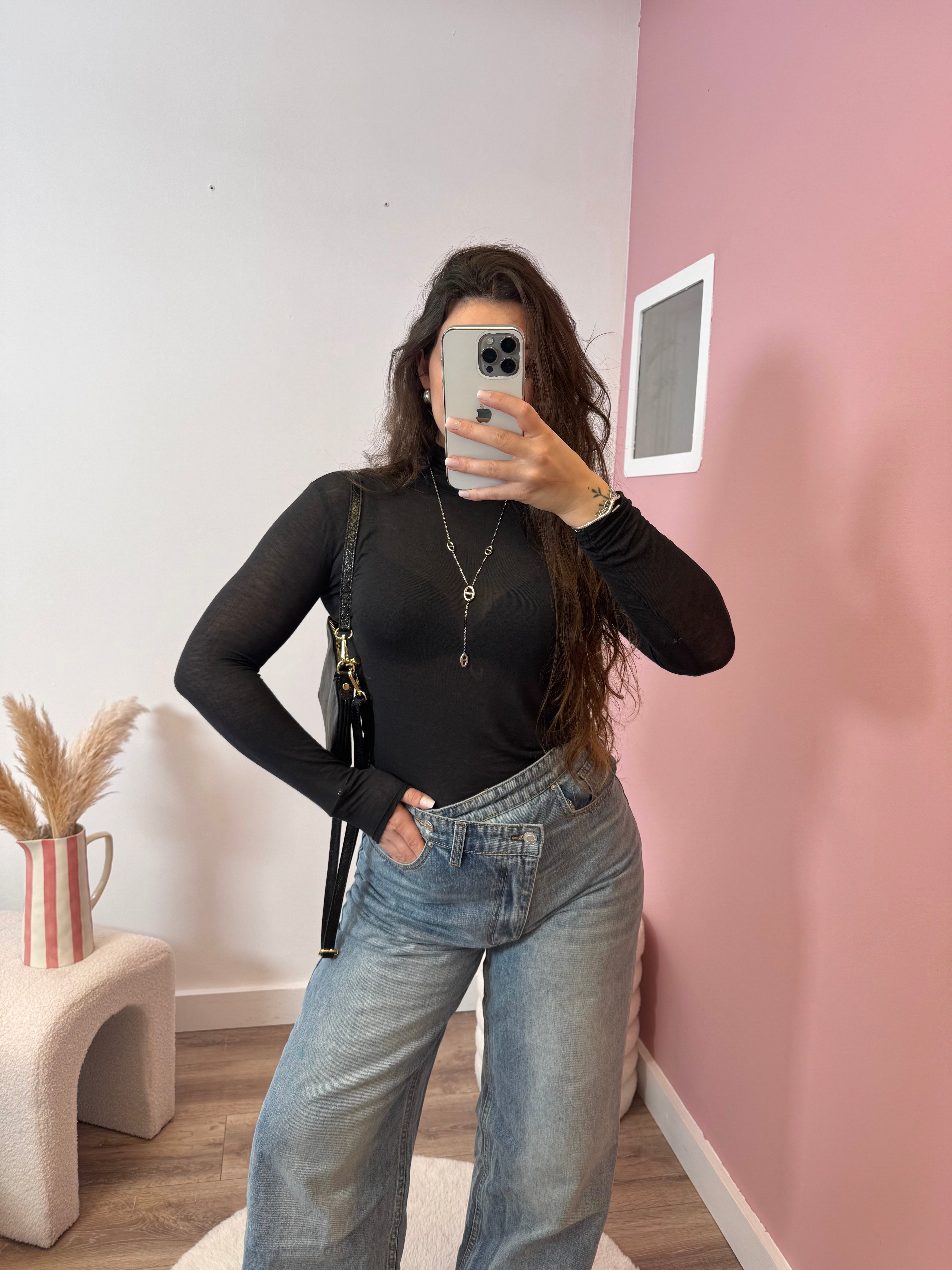 TOP EN CACHEMIRE NOIR