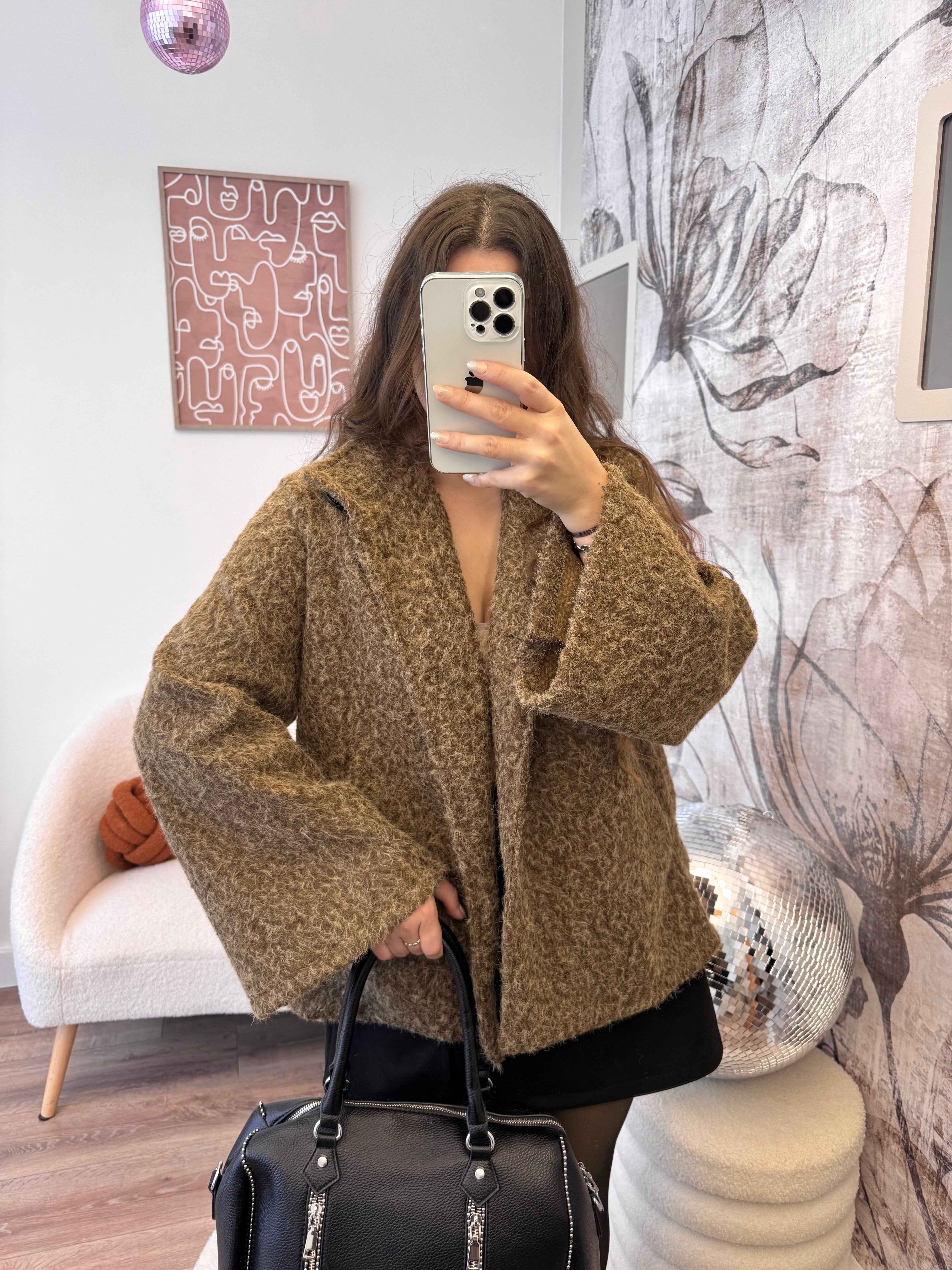 VESTE PALOMA CHOCO 100% COTON