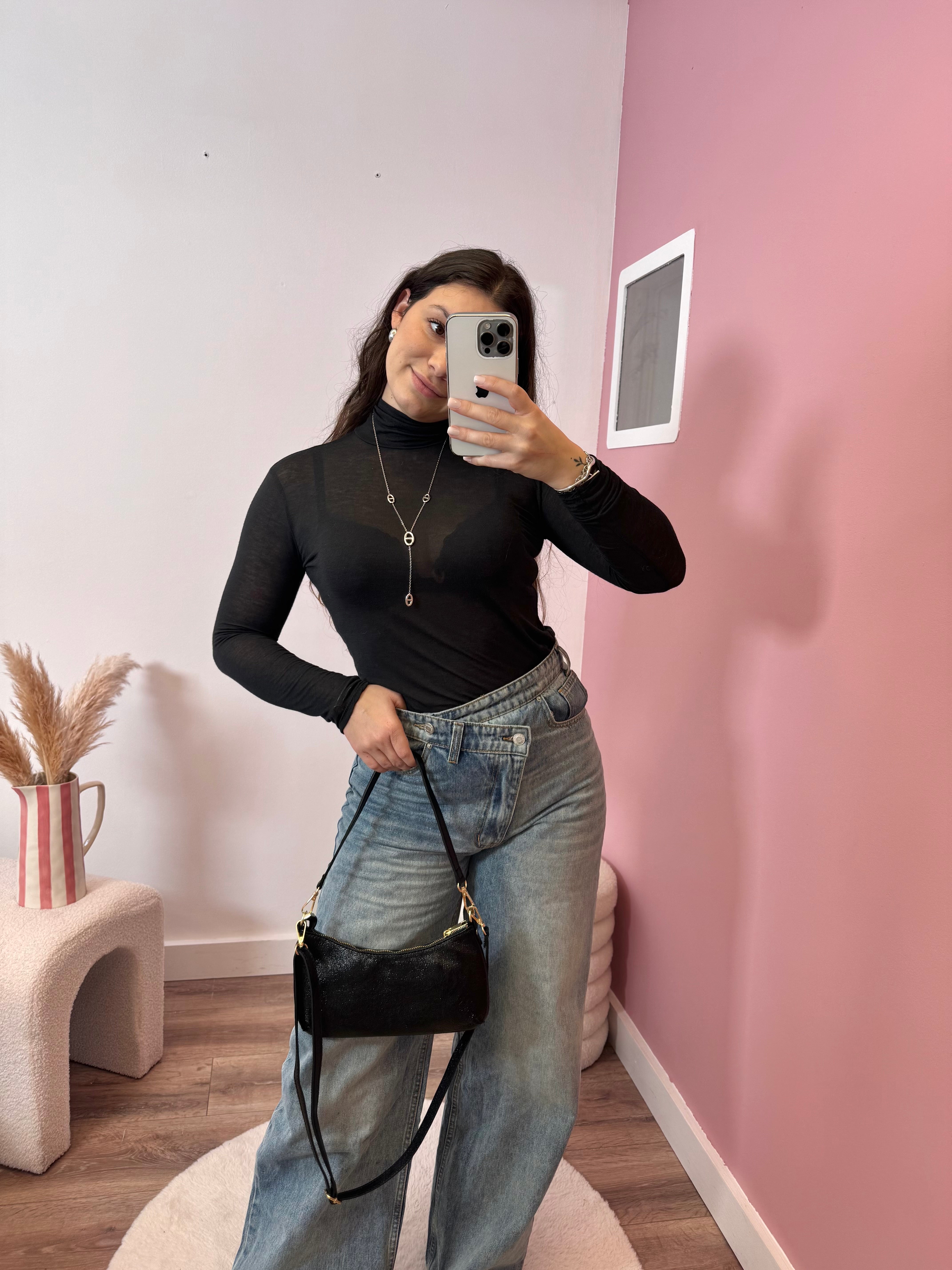 TOP EN CACHEMIRE NOIR