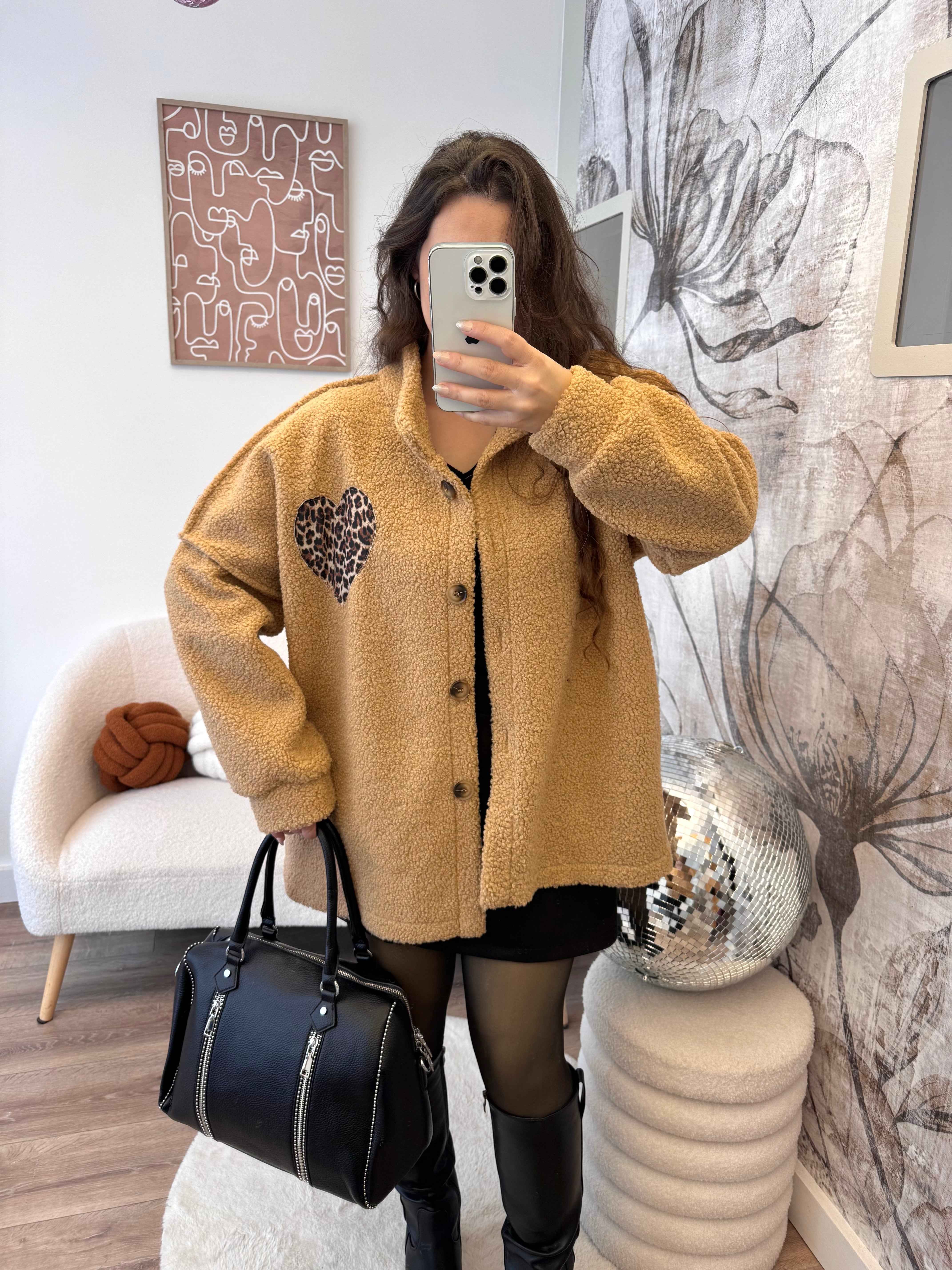 VESTE MOUMOUTE CAMEL