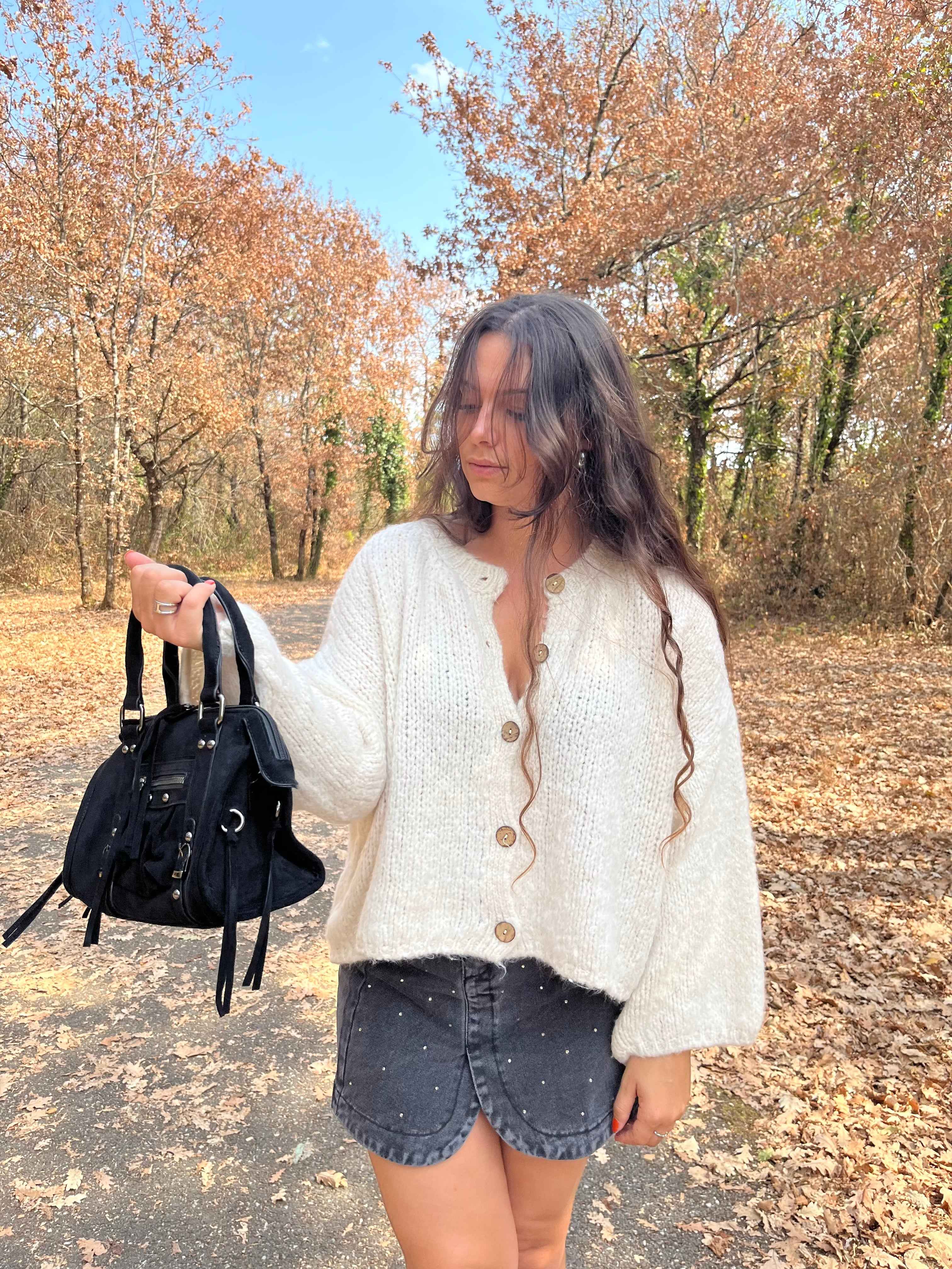PULL NUAGE BEIGE