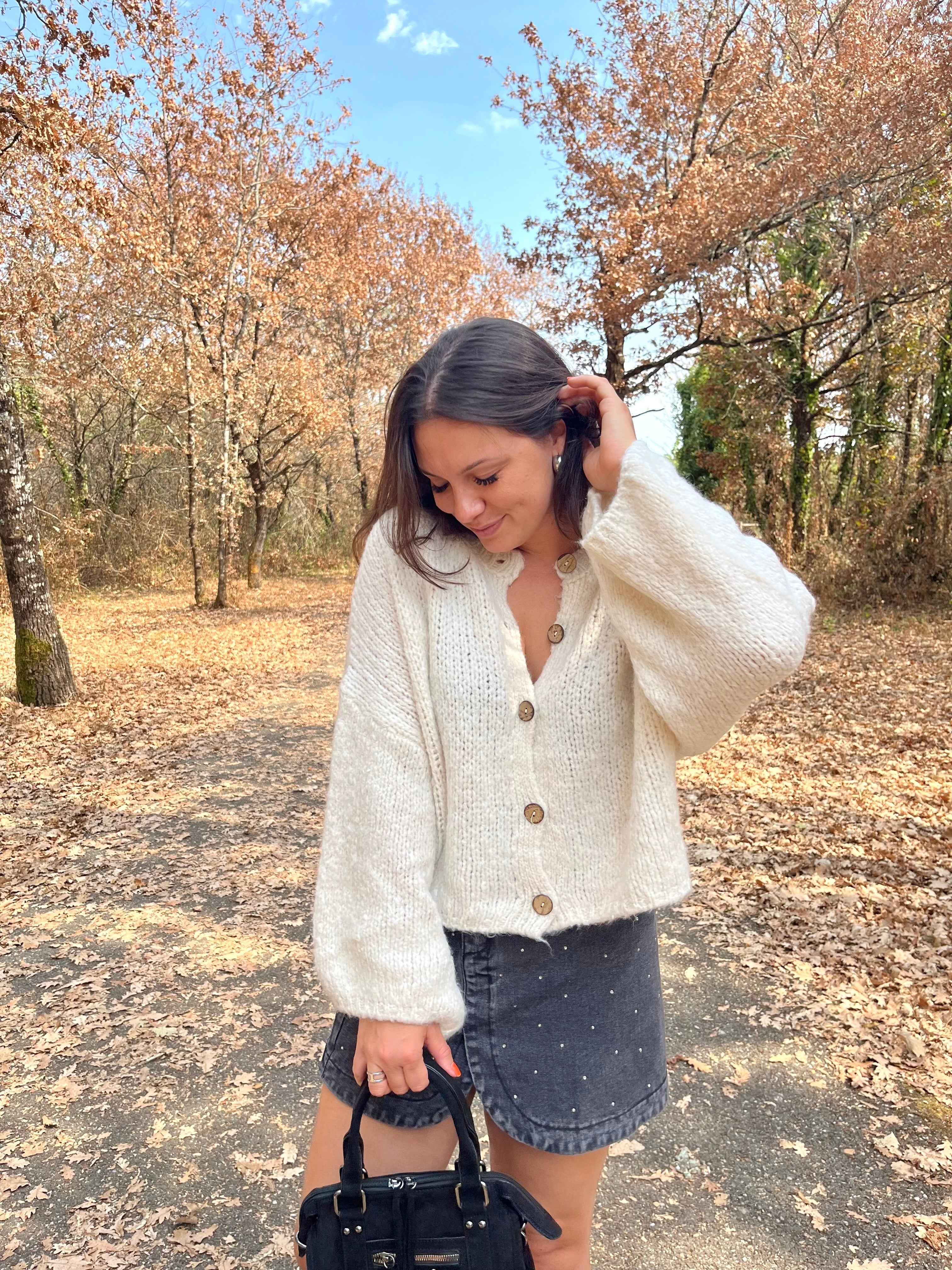 PULL NUAGE BEIGE