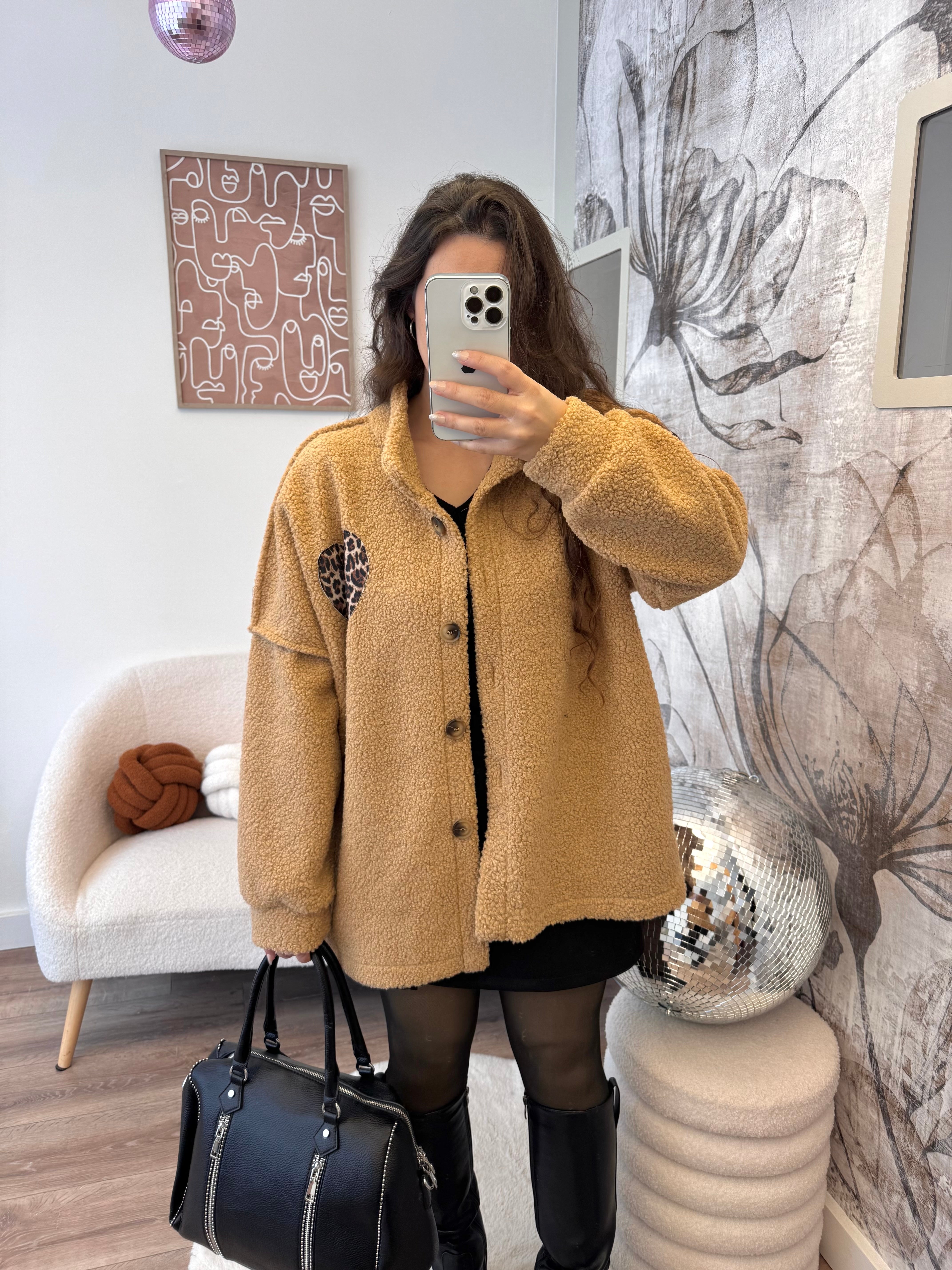 VESTE MOUMOUTE CAMEL