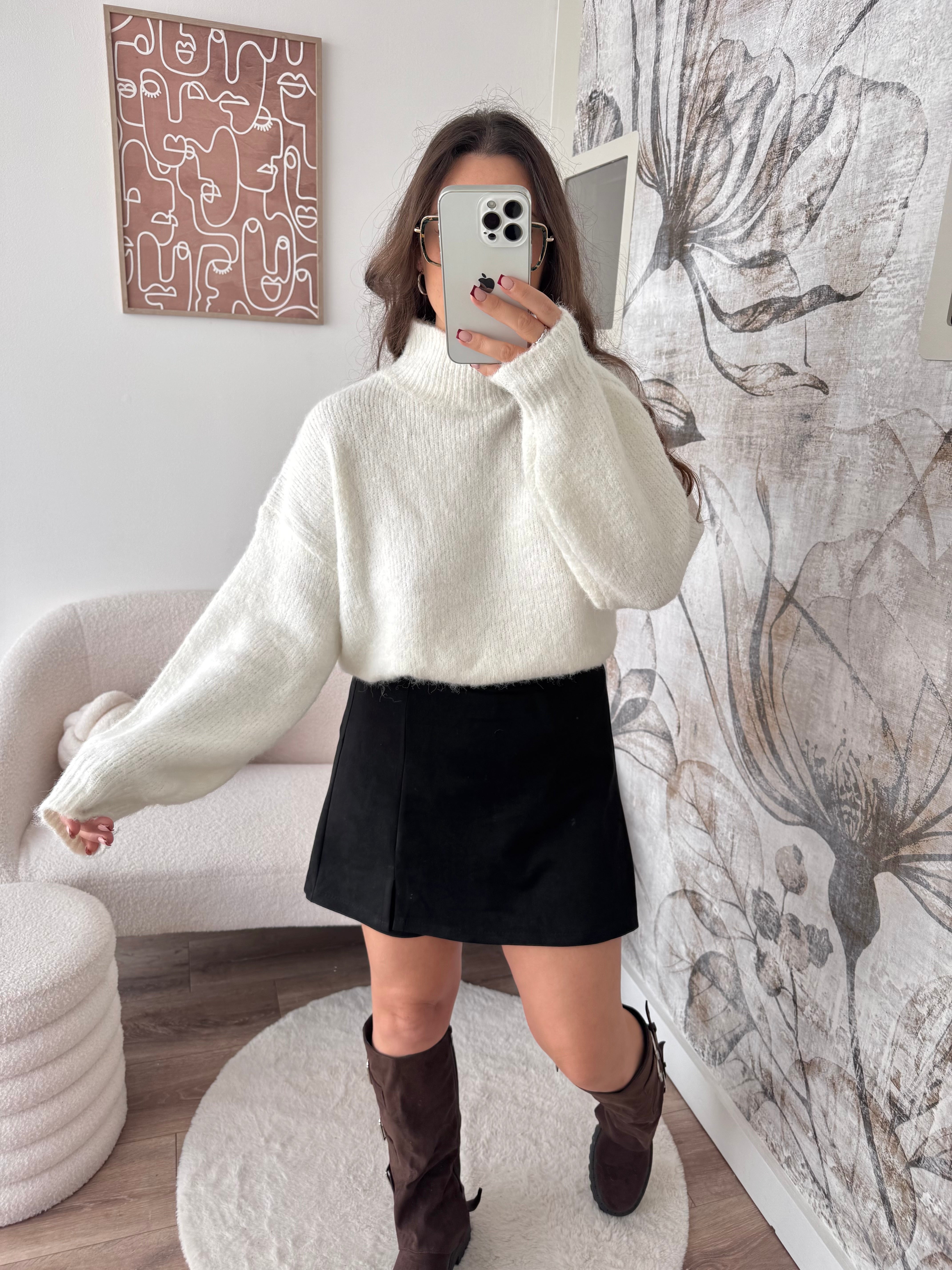 PULL ÉCRU