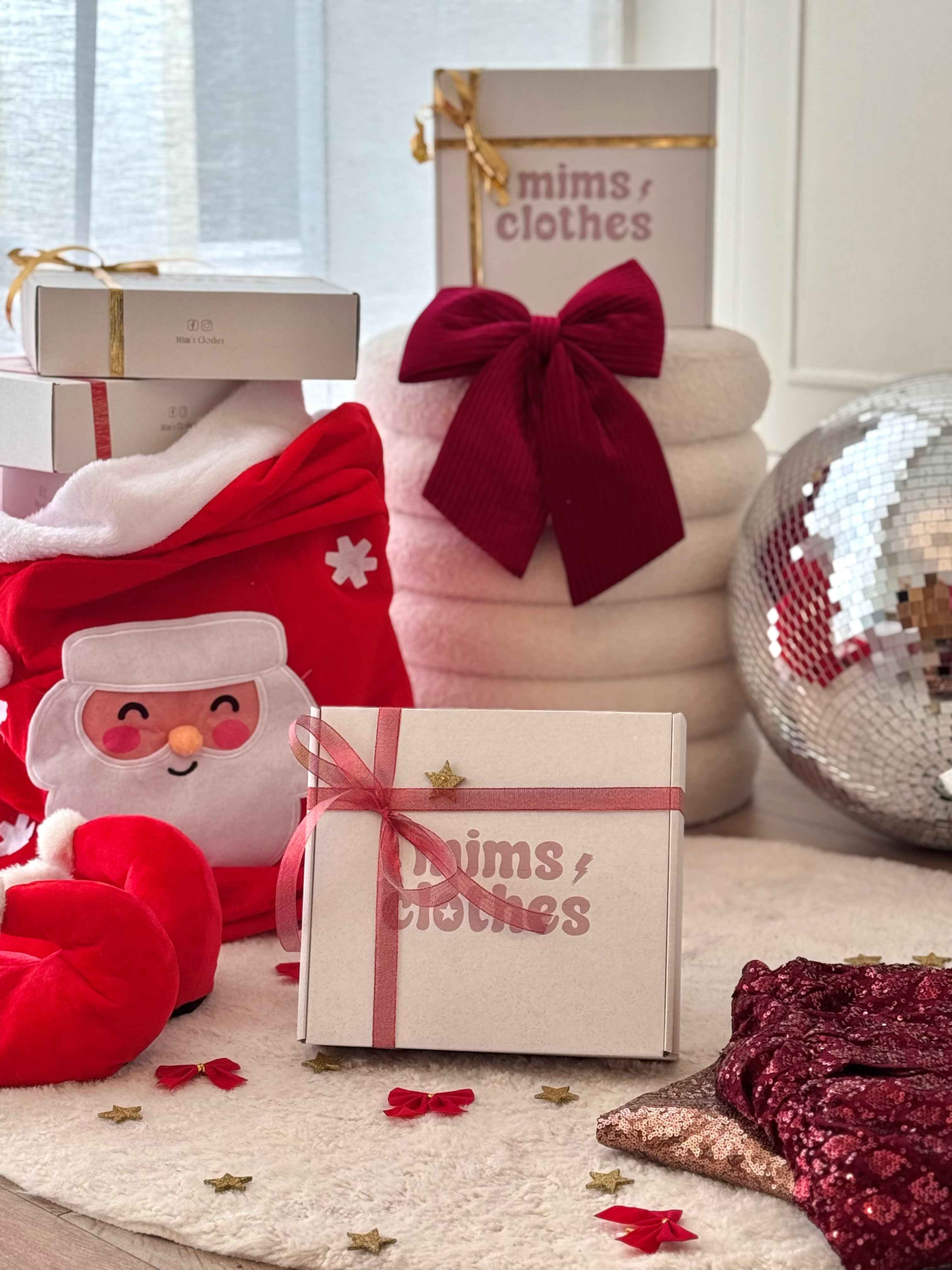 COFFRET NOEL DORÉ OU ARGENTÉ ( 3 cadeaux )