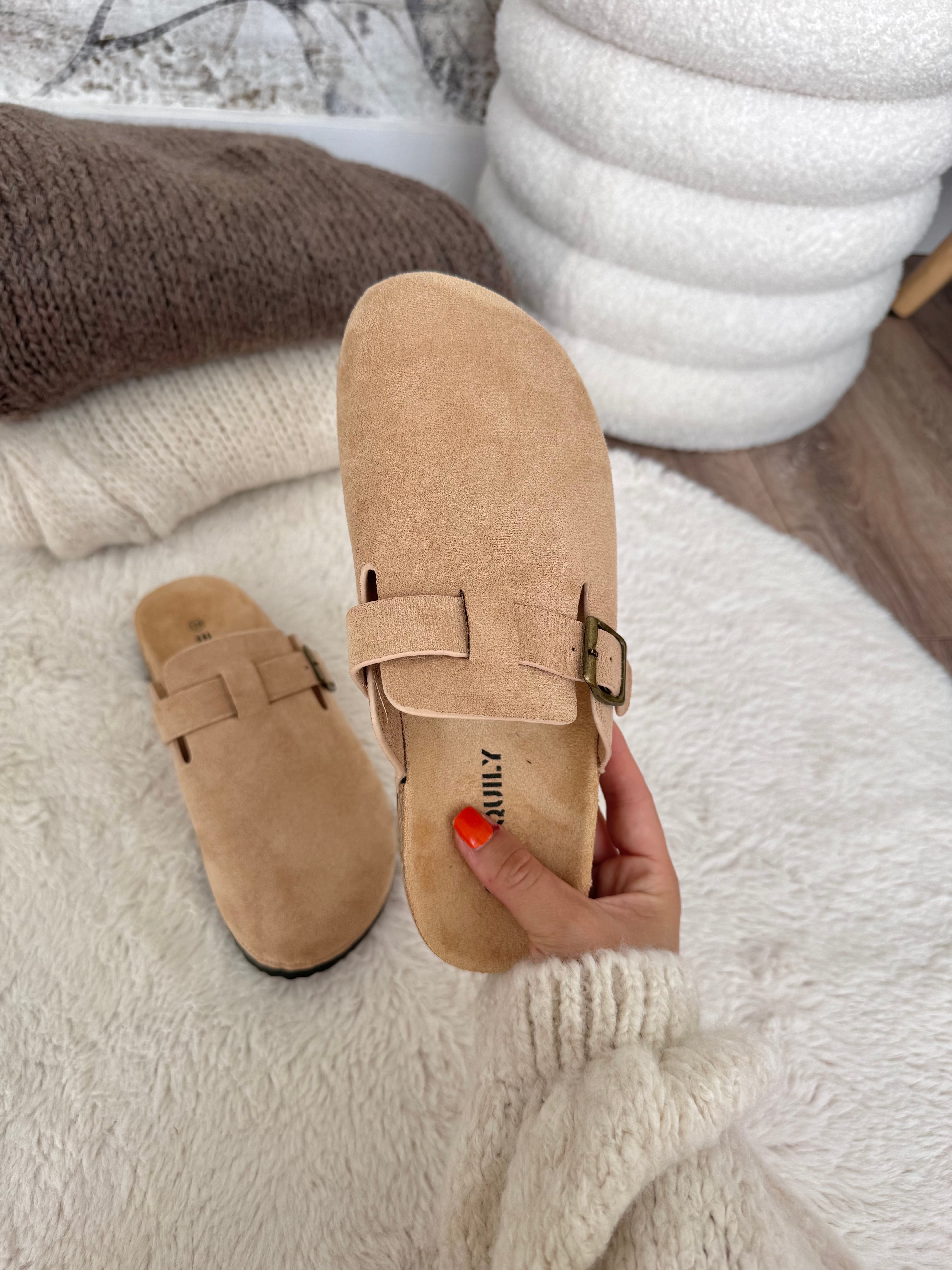 MULE SABOT BEIGE
