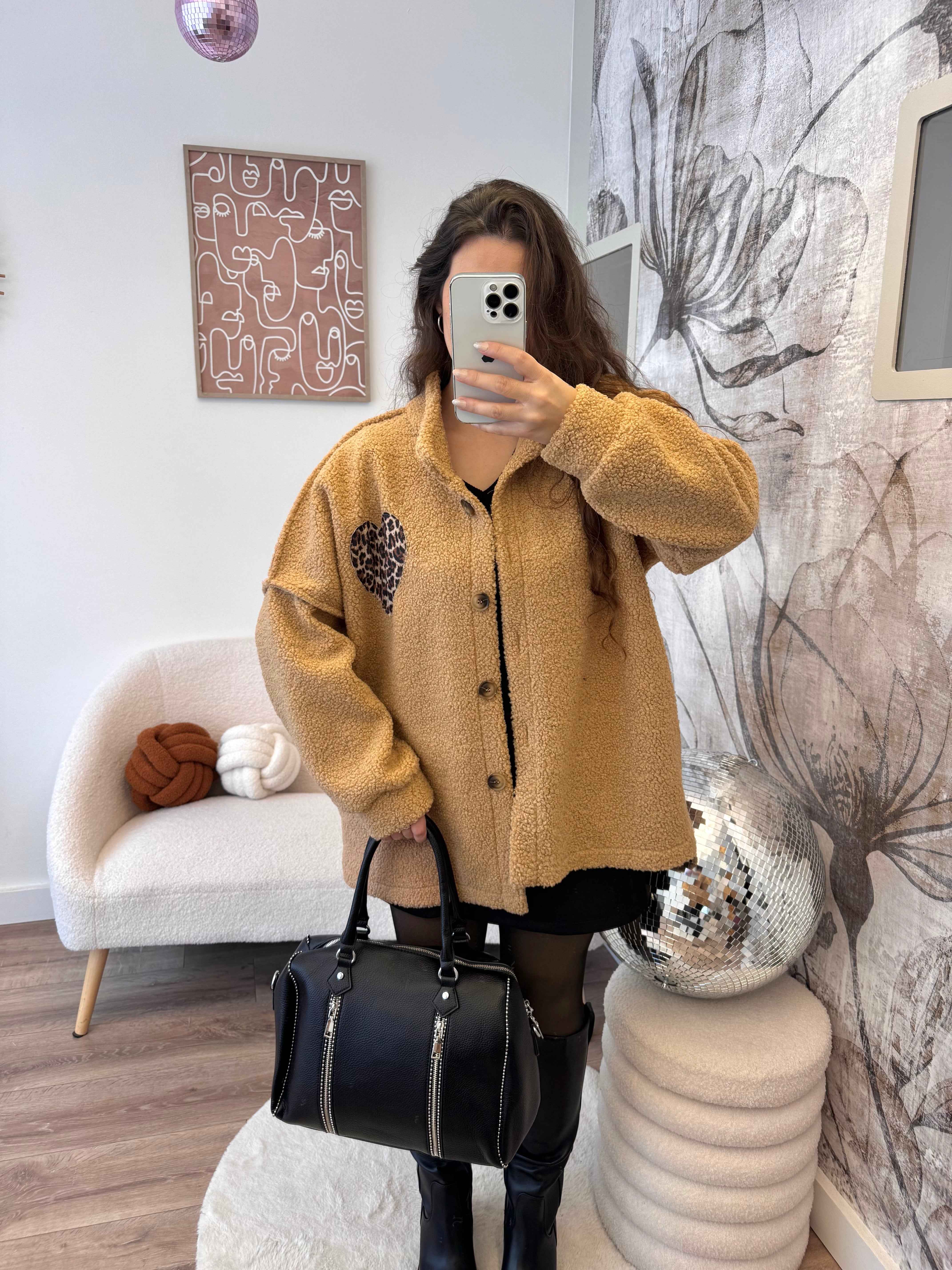 VESTE MOUMOUTE CAMEL