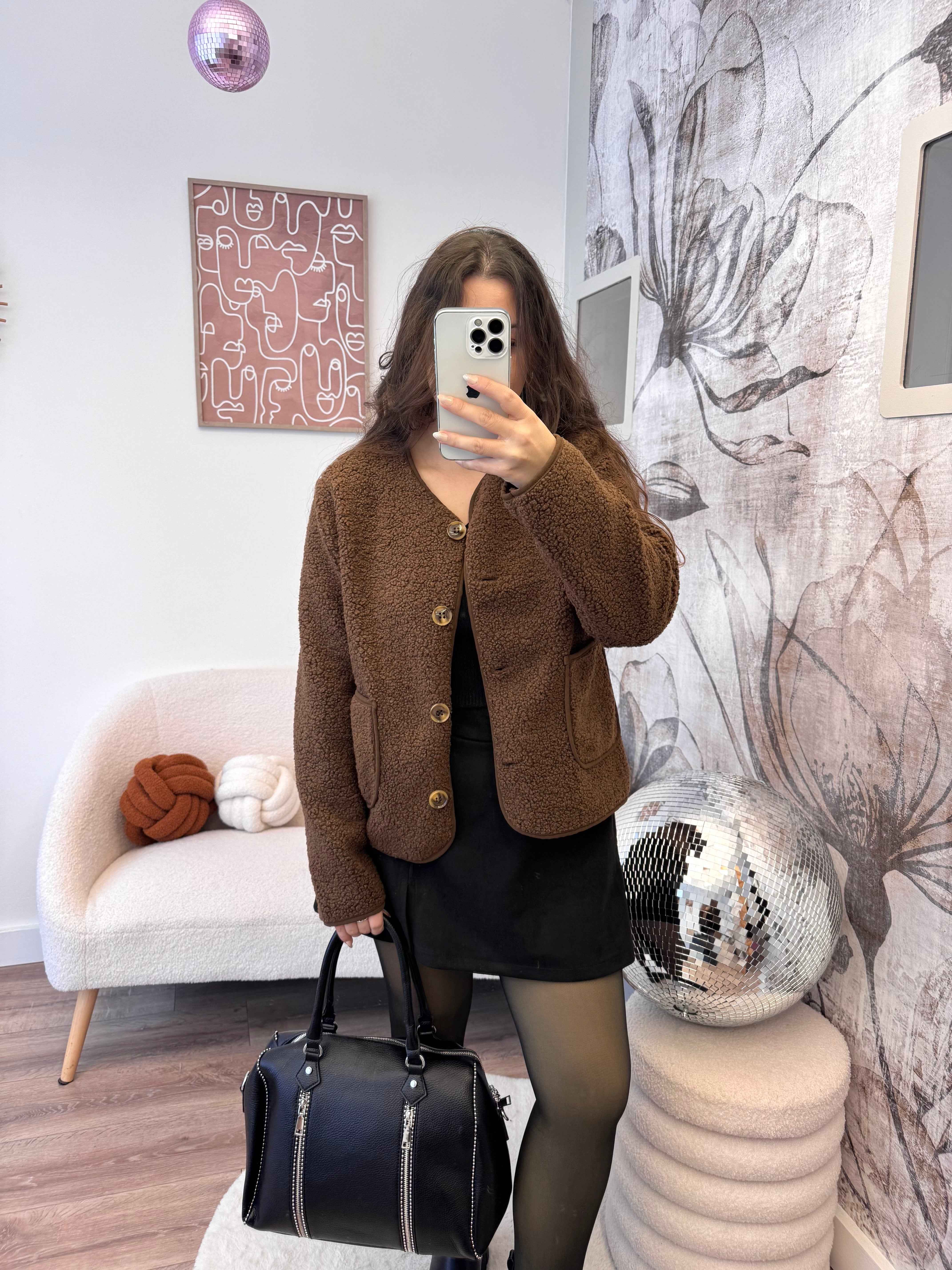 VESTE MOUMOUTE CHOCO