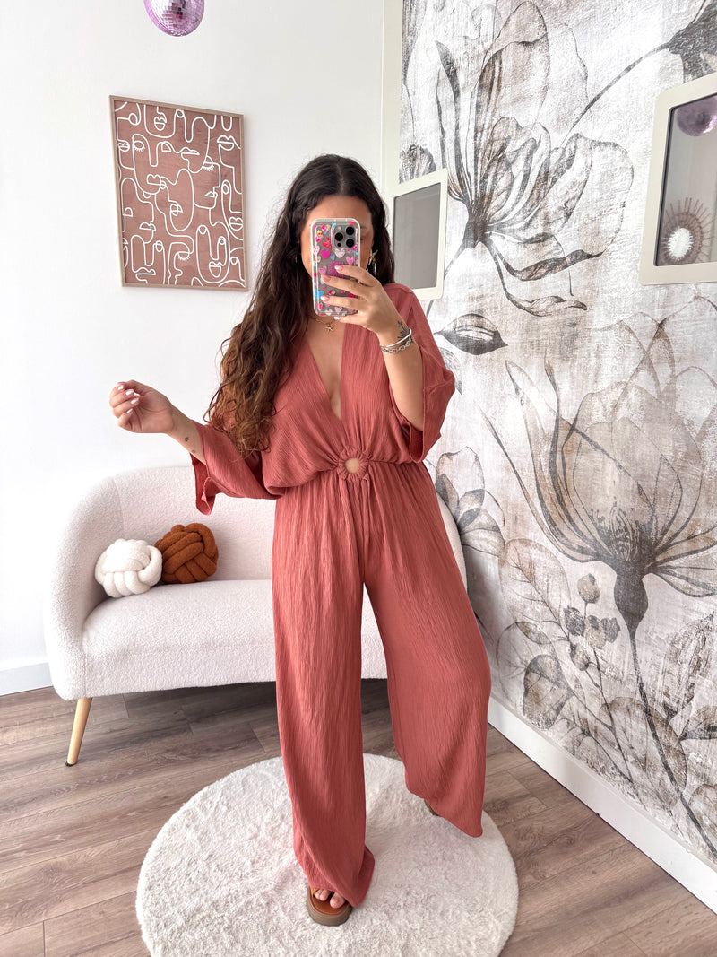 COMBINAISON MAYLA VIEUX ROSE