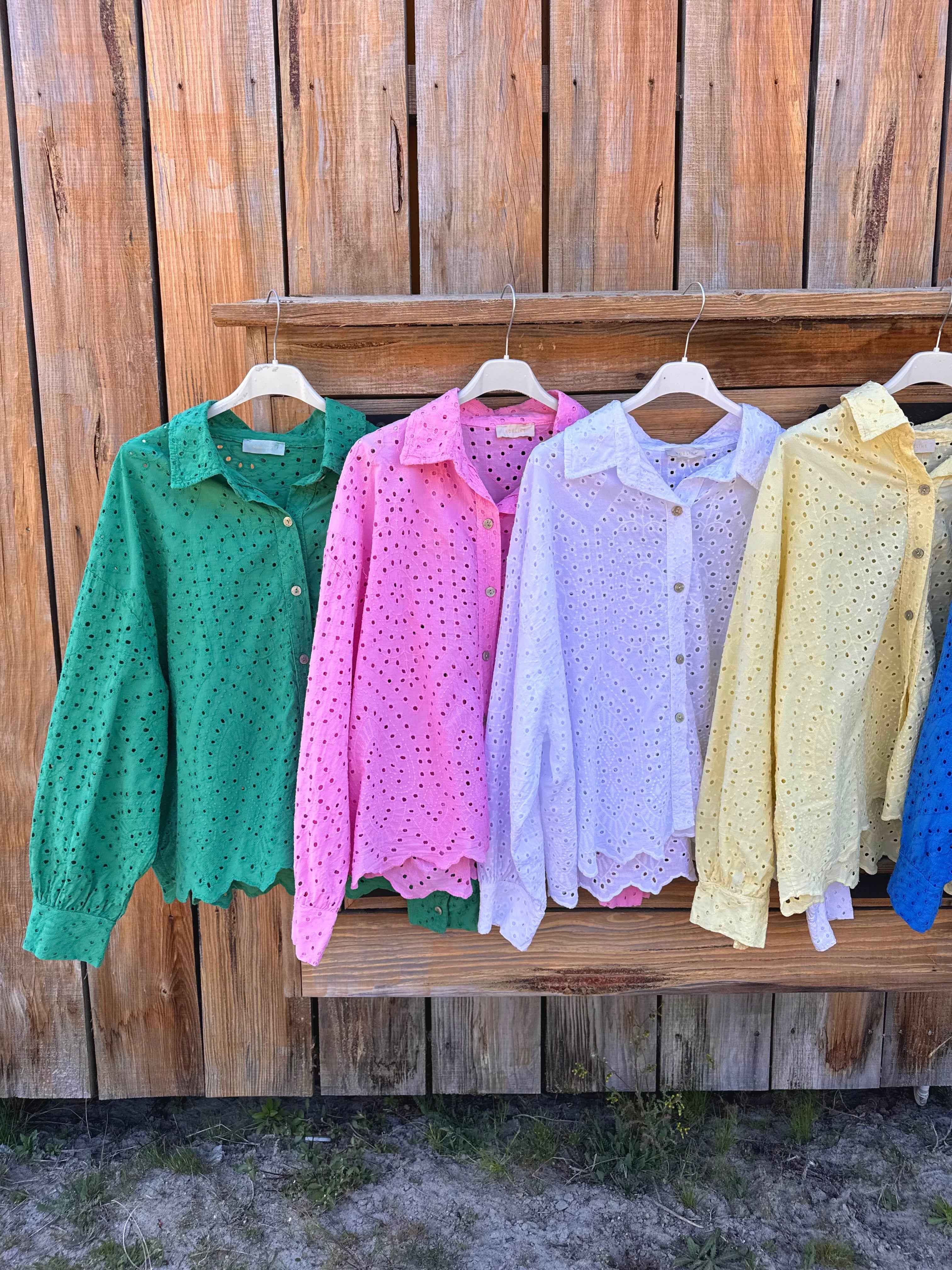 BLOUSE BRODERIE ANGLAISE