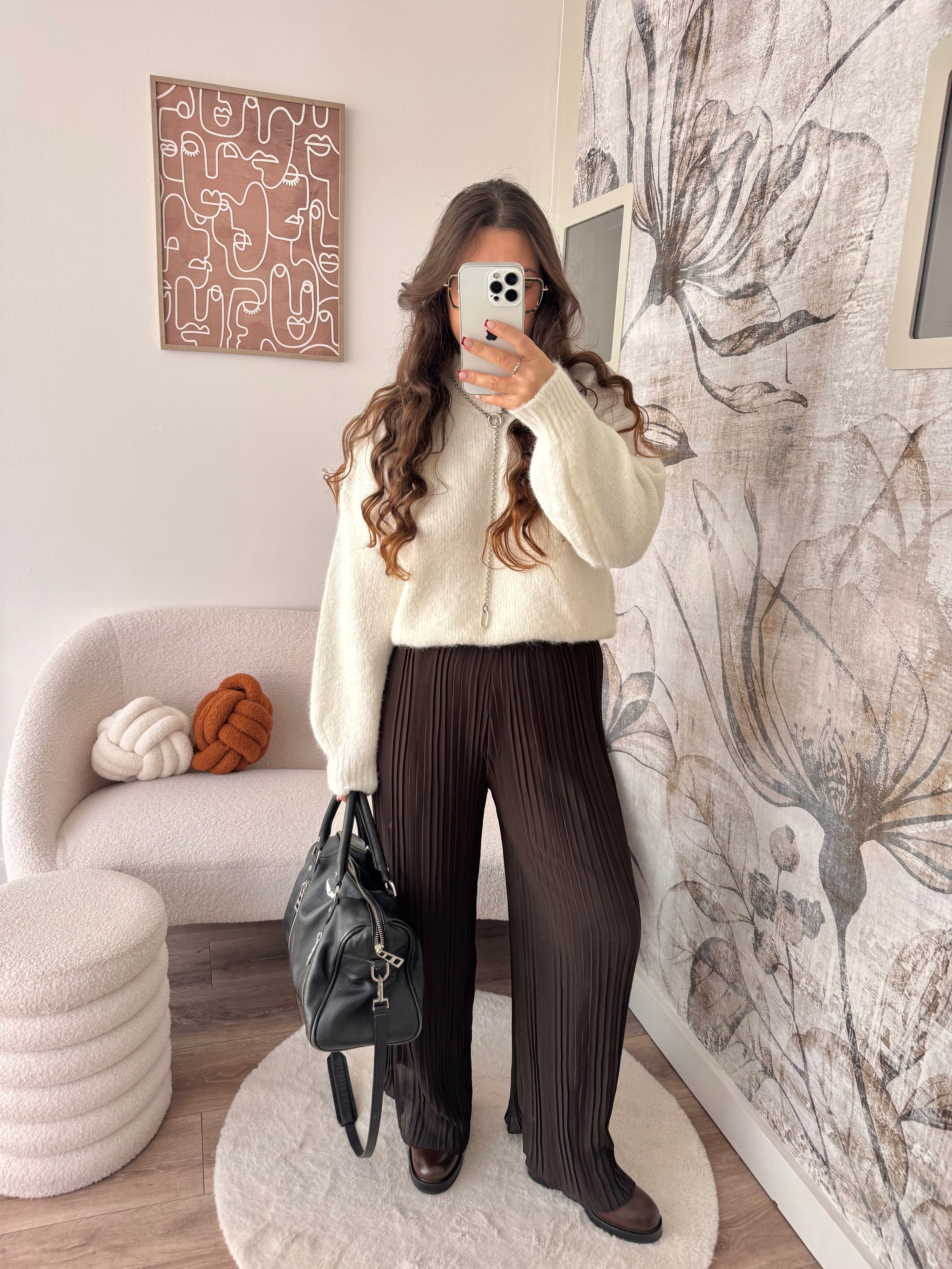 PANTALON LOLA MARRON