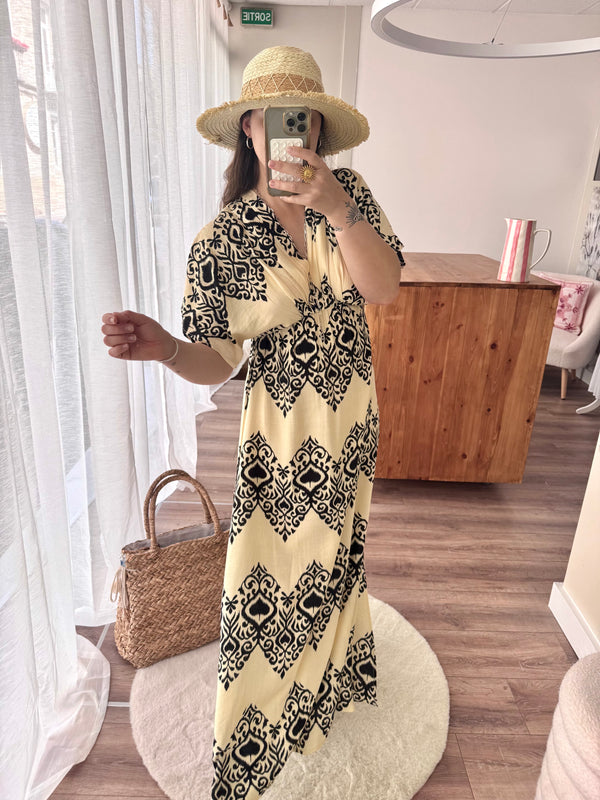 ROBE LONGUE BOHÈME NOIR