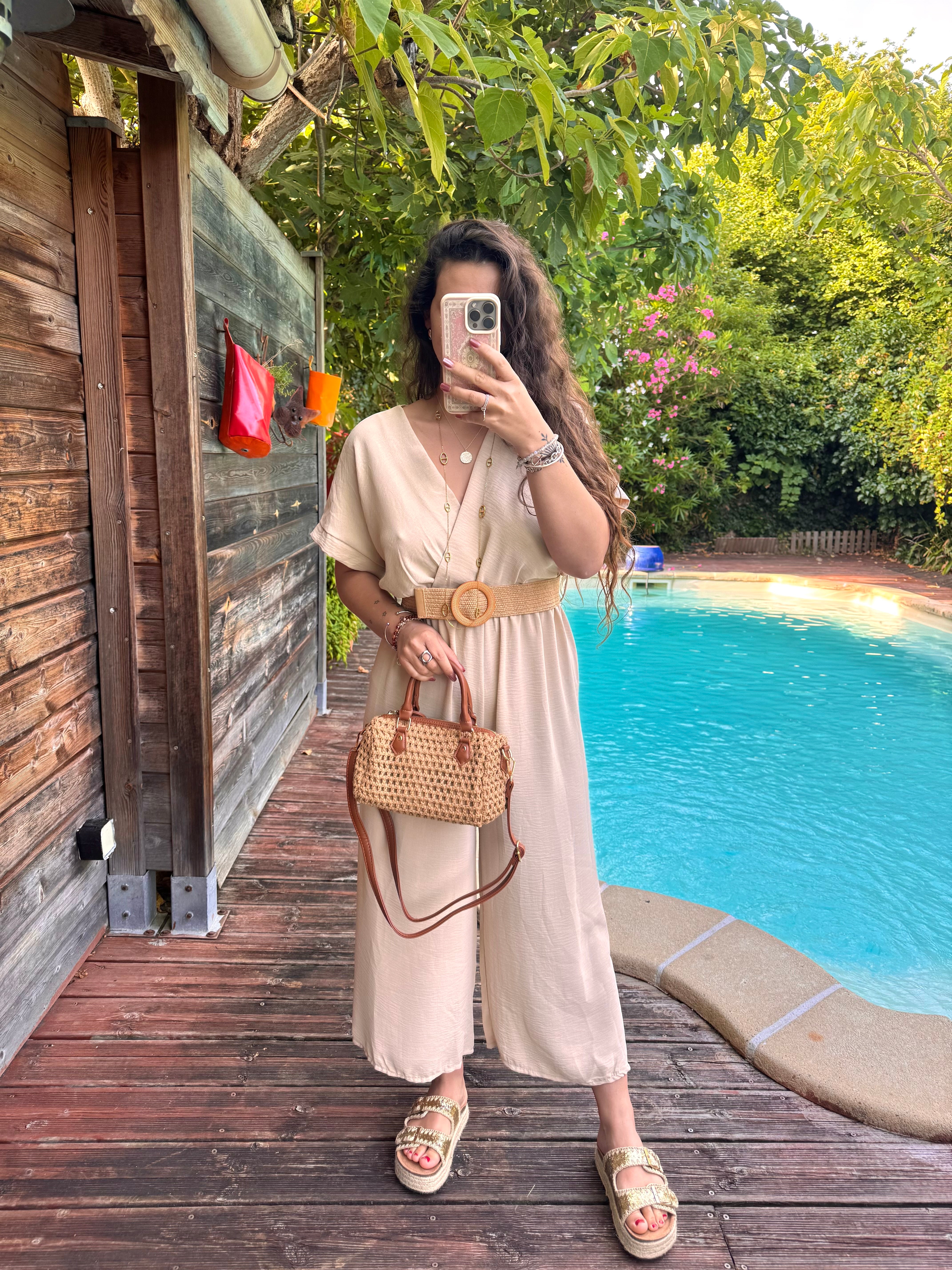 COMBINAISON TEAM PETITE BEIGE