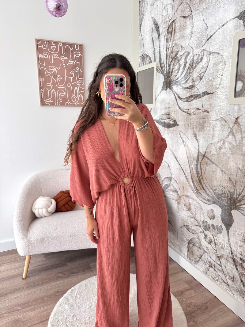 COMBINAISON MAYLA VIEUX ROSE