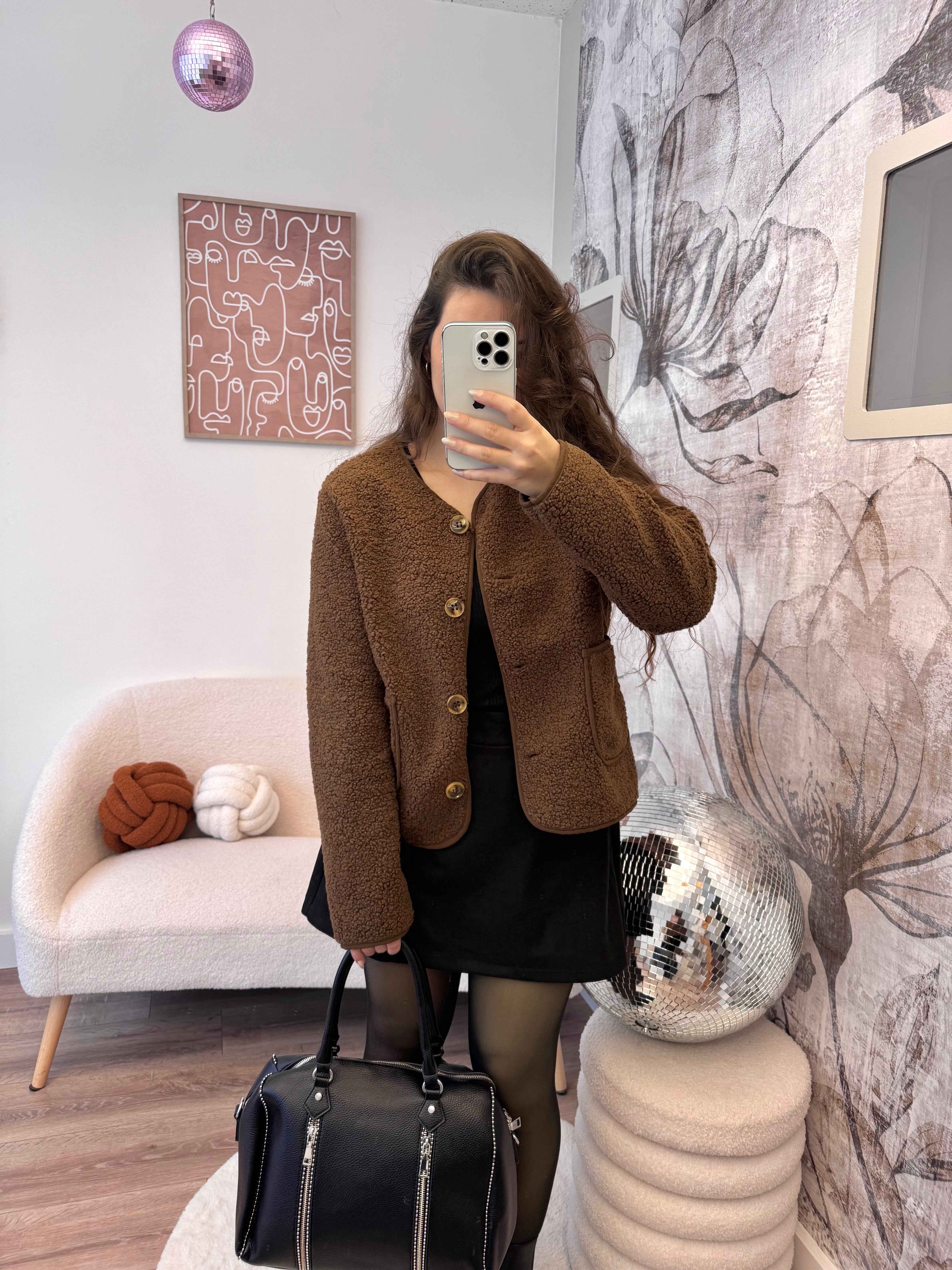 VESTE MOUMOUTE CHOCO