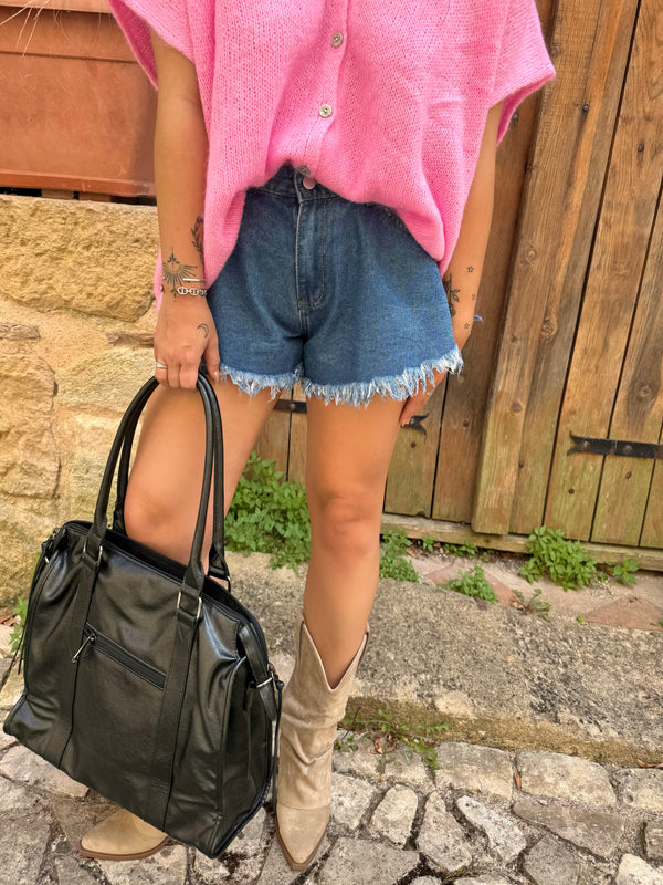 SHORT LISA BLEU