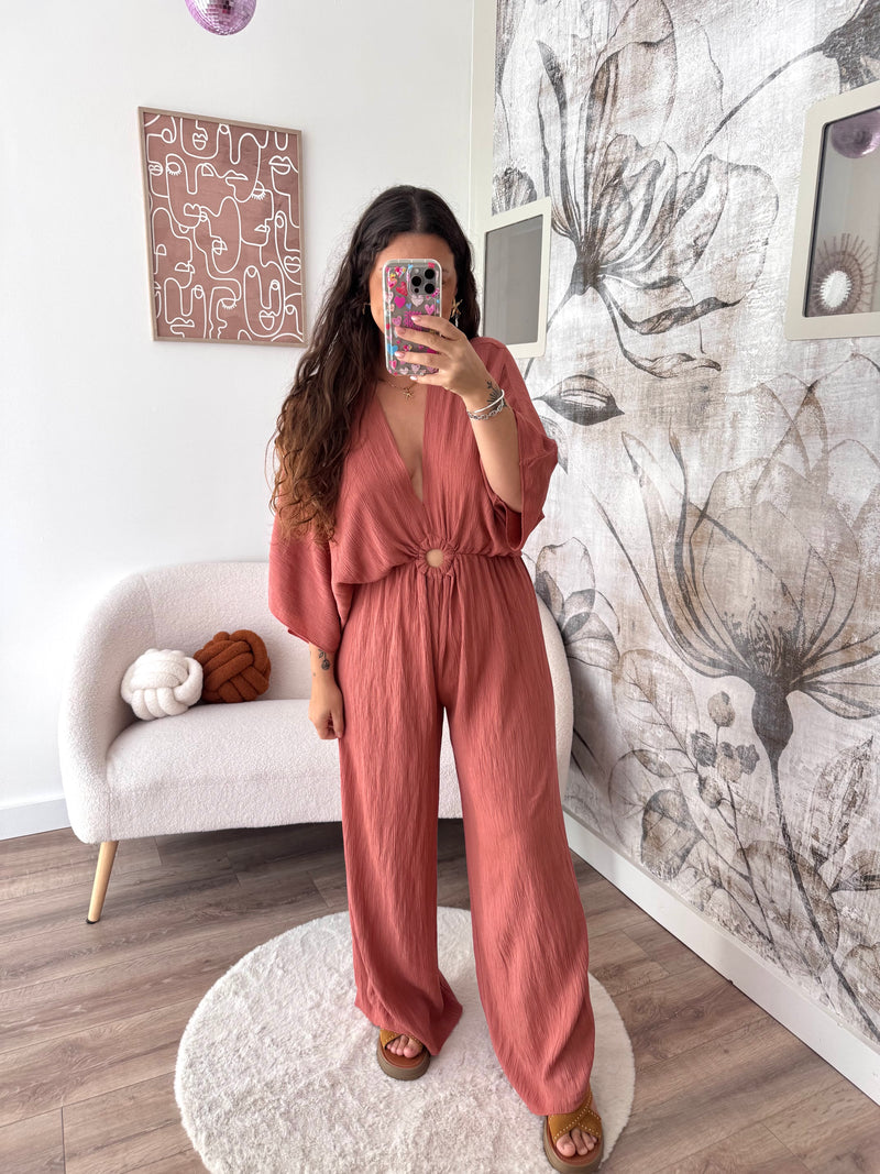 COMBINAISON MAYLA VIEUX ROSE