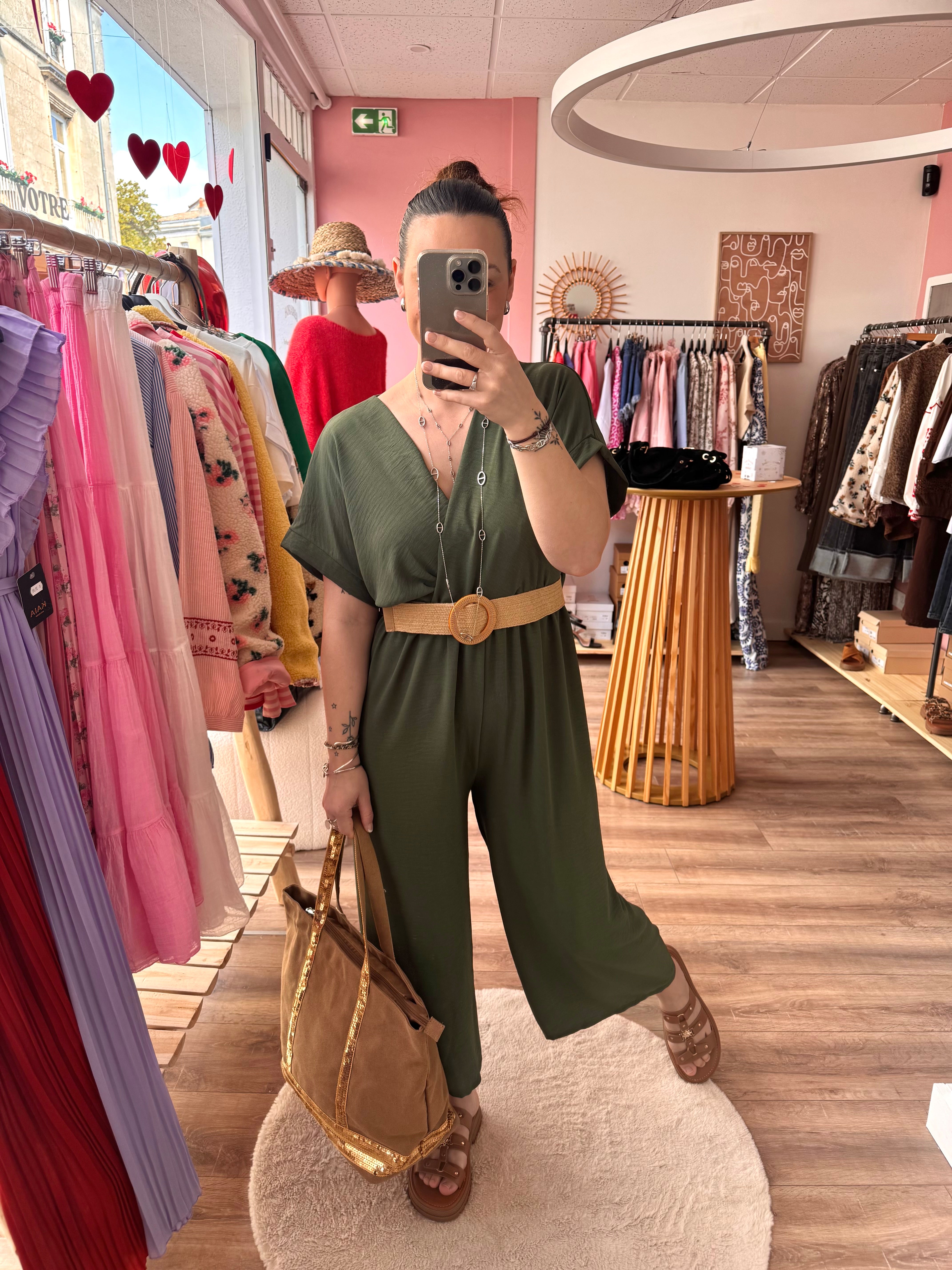 COMBINAISON TEAM PETITE KAKI